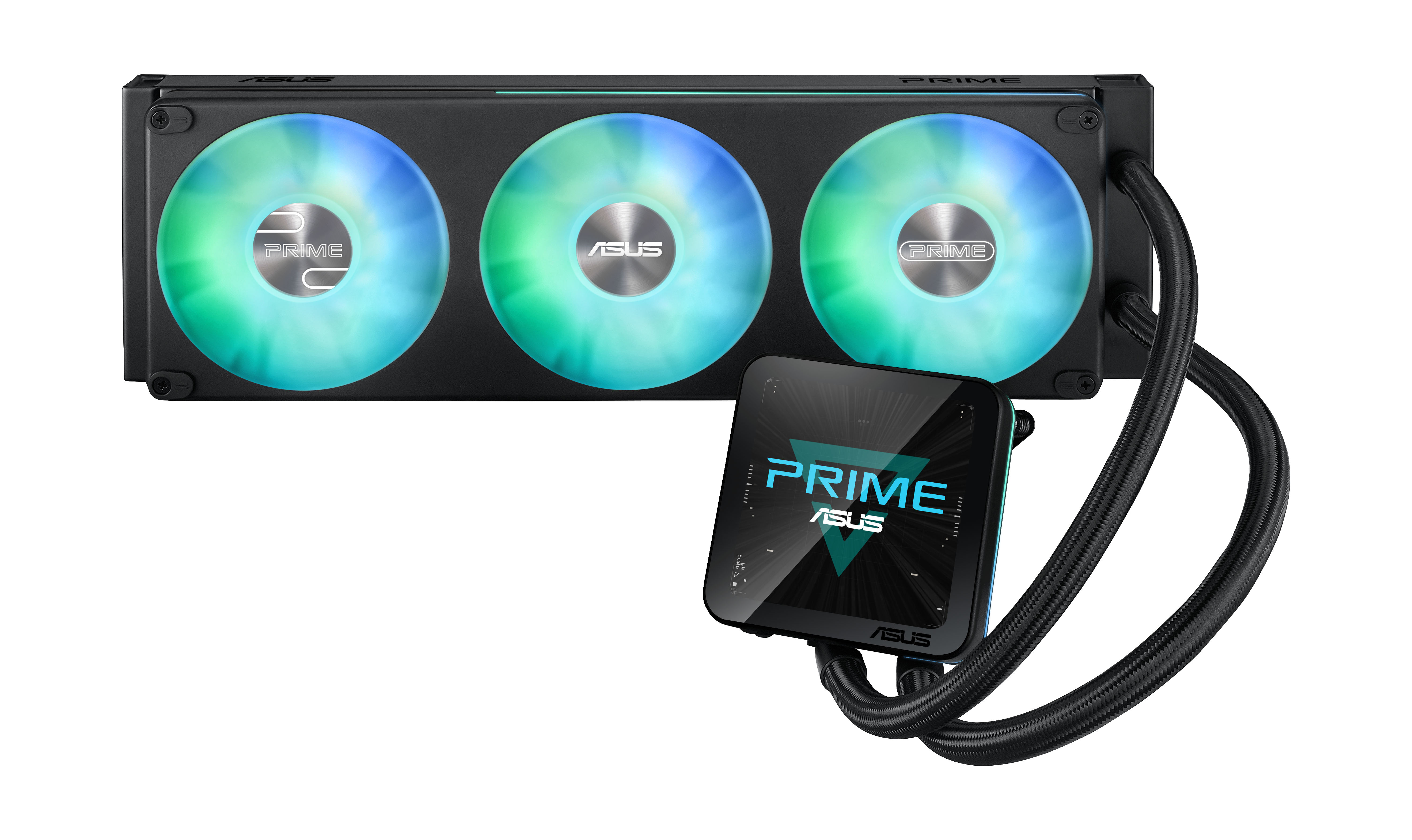 ASUS PRIME LC II 360 ARGB LCD all-in-one CPU liquid cooler