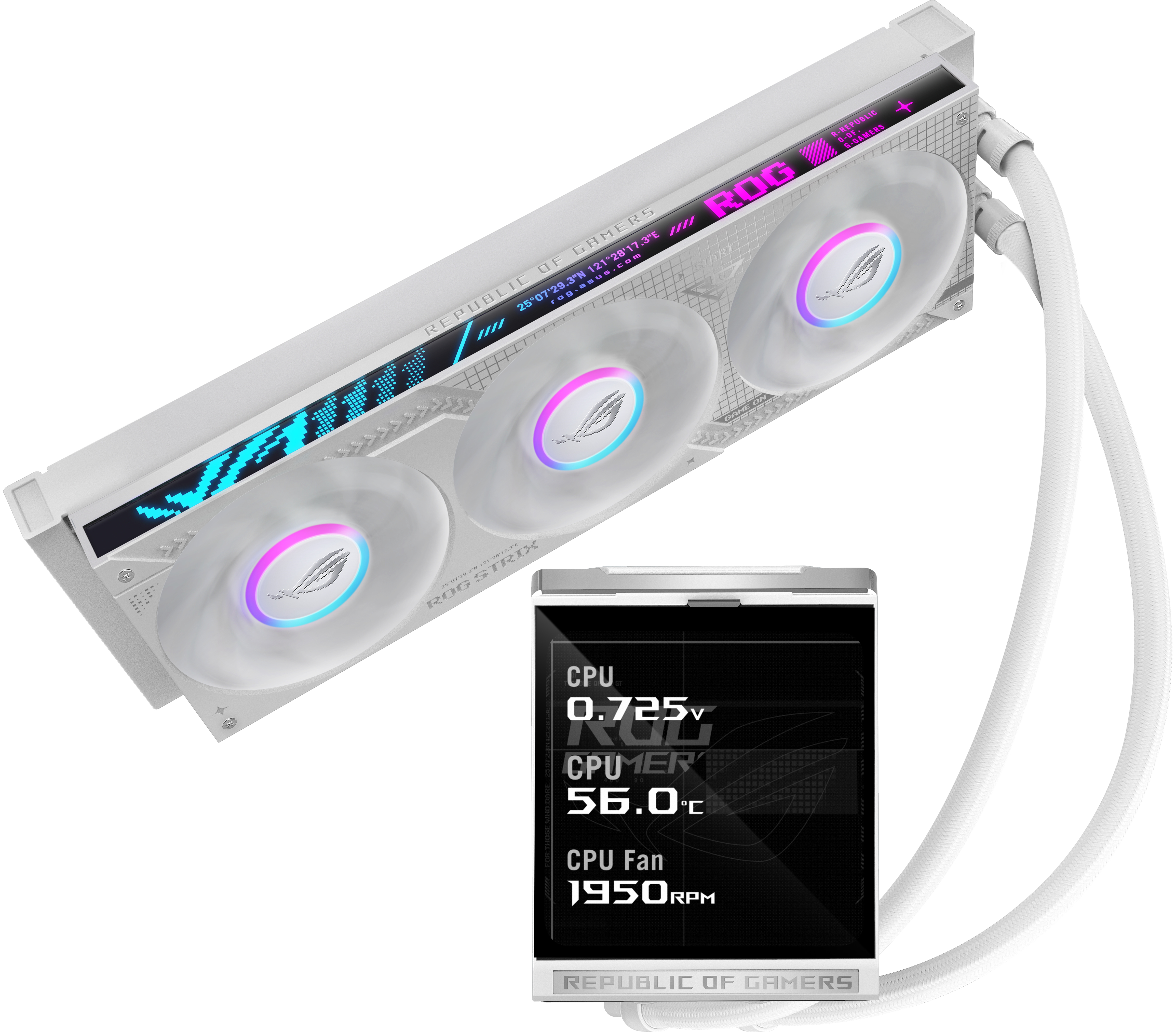 ASUS ASUS ROG STRIX LC IV 360 ARGB LCD WHT