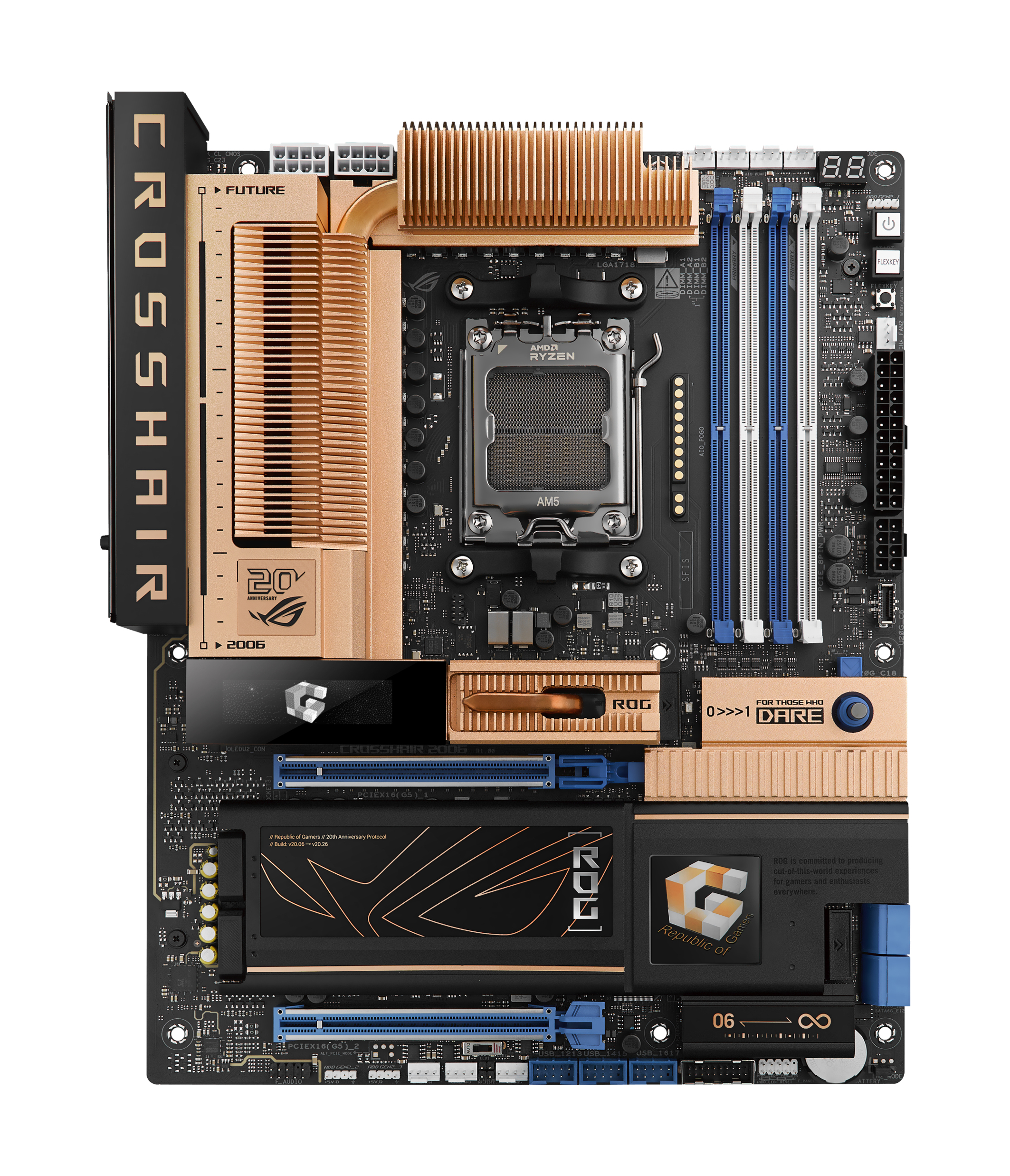 ASUS ASUS X870E ROG CROSSHAIR 2006 (schwarz/bronze)