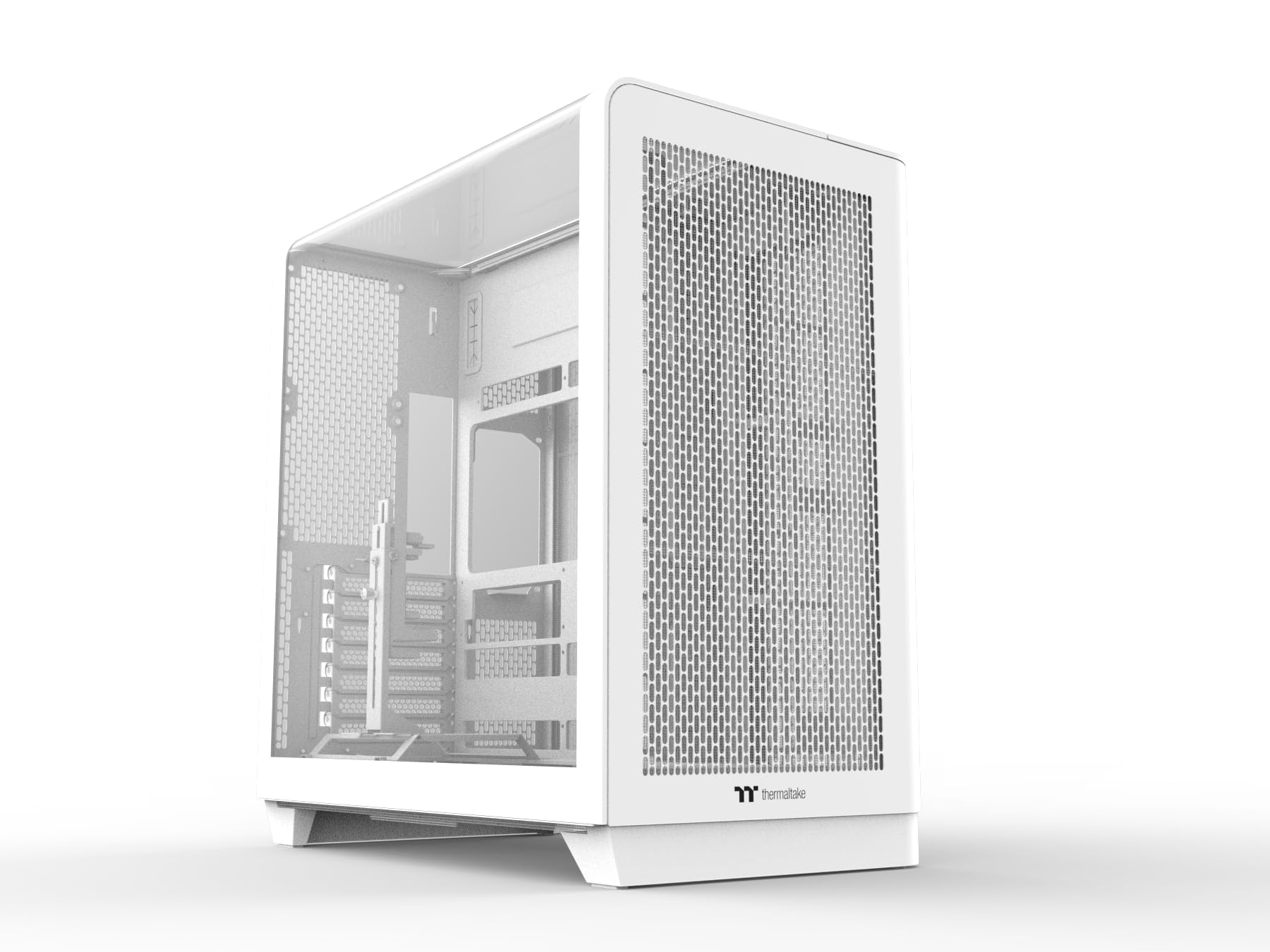 THERMALTAKE Midi View 390 Air Snow White