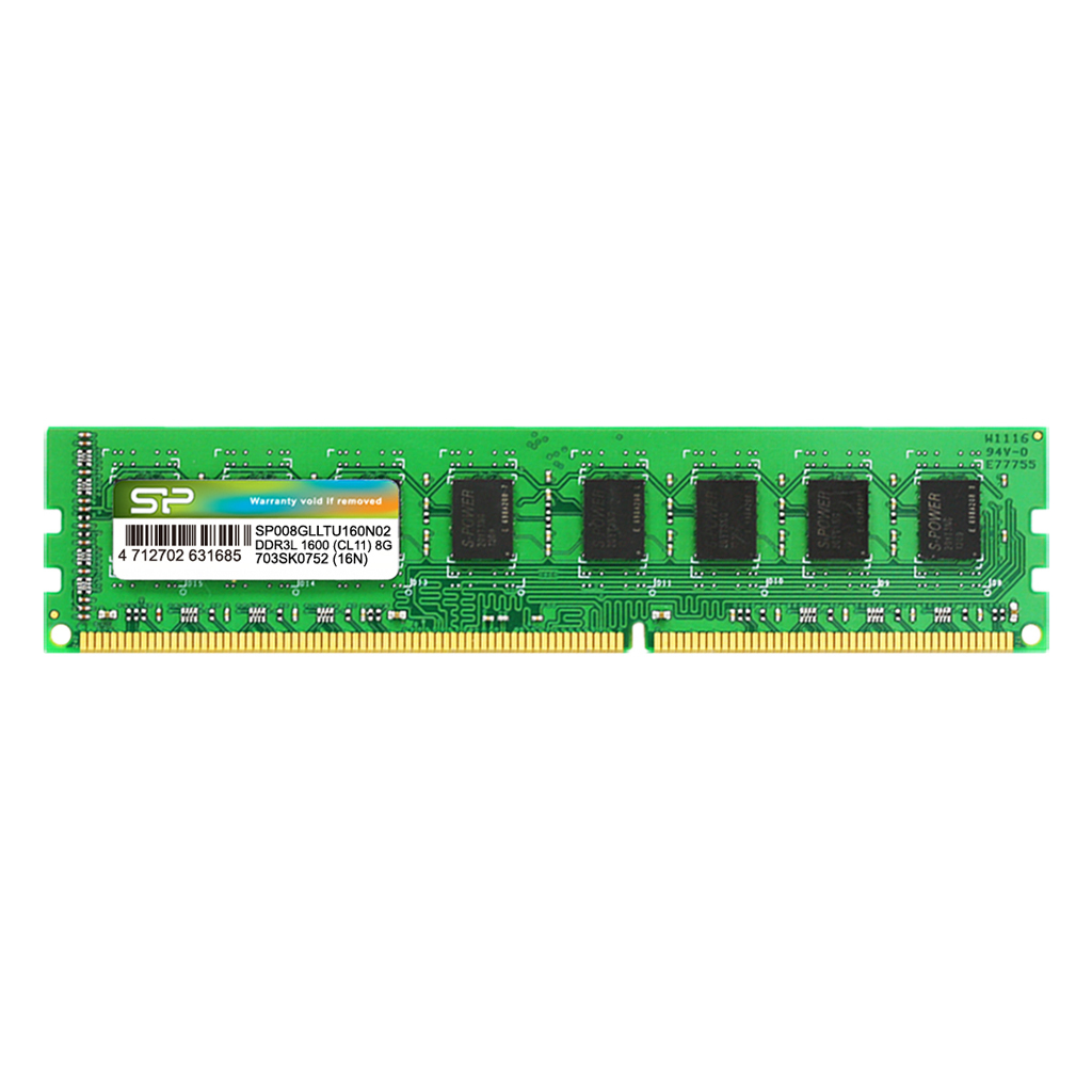 SILICON POWER DDR3 8Go DIMM 1600MHz CL11 1.35V