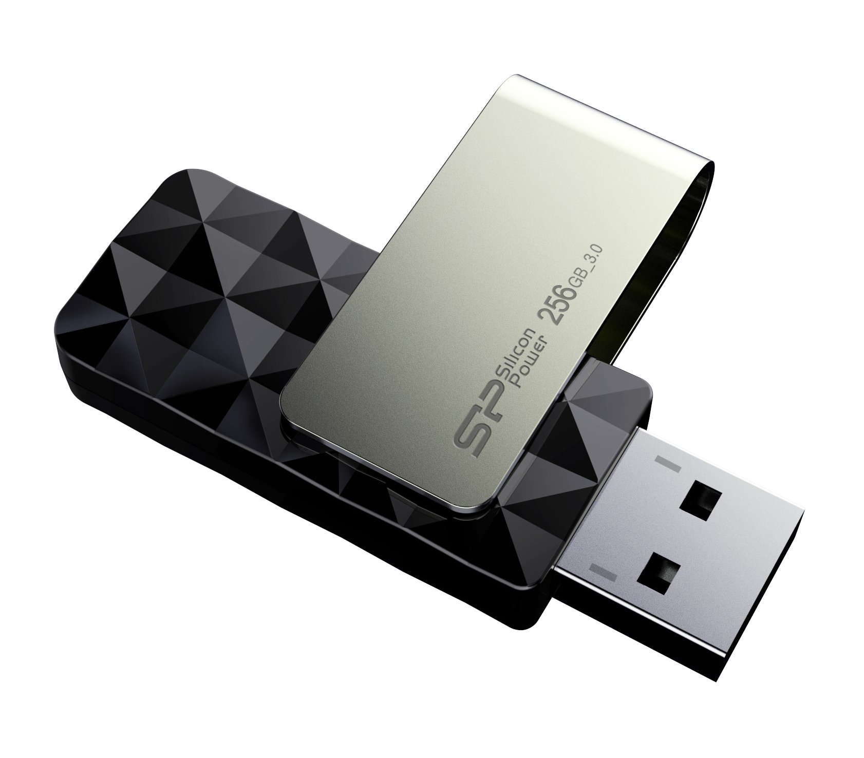 SILICON POWER Modèle du produit : memory USB Blaze B30 256Go USB 3.2 Black