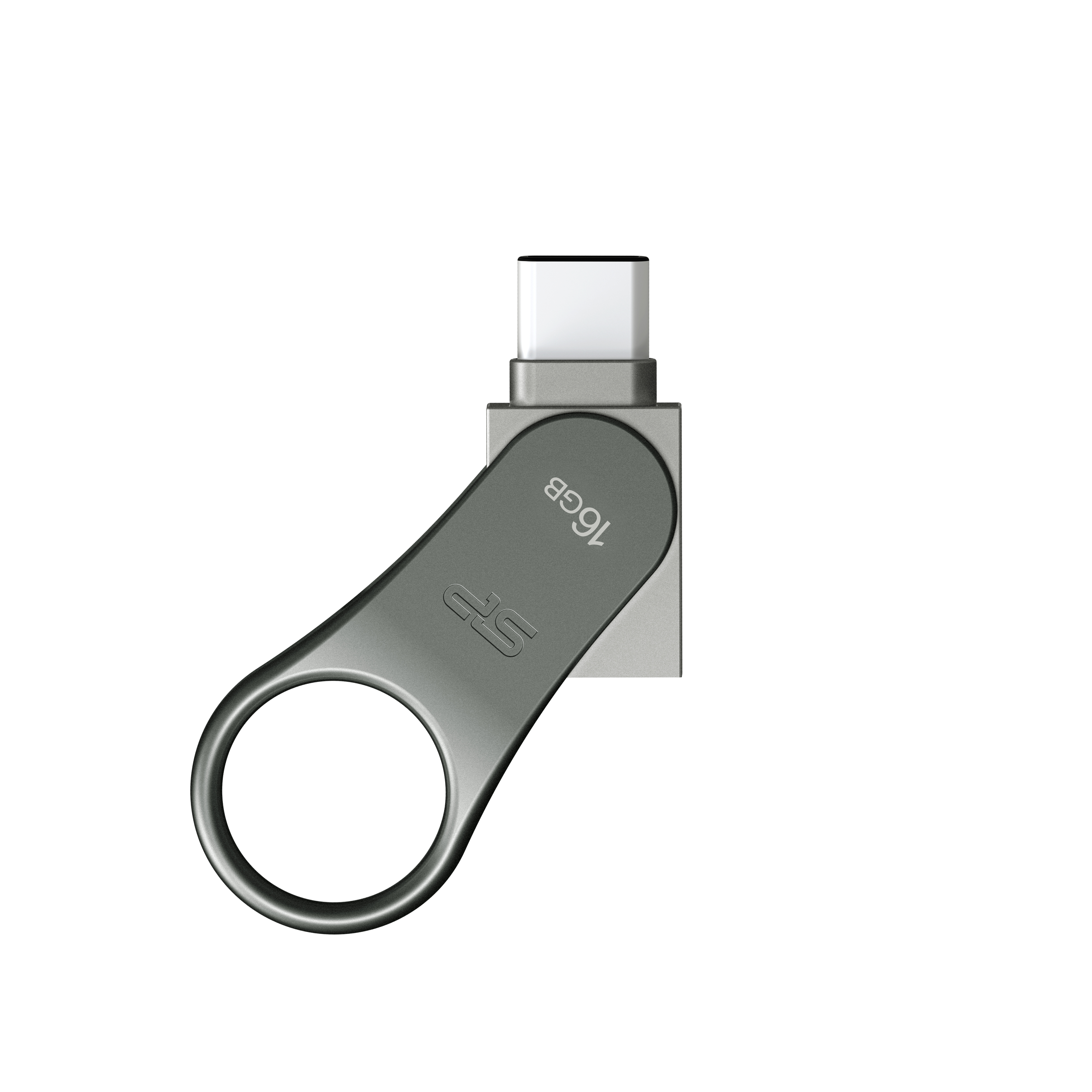 SILICON POWER Memory USB Mobile C80 16Go USB 3.0 Type-C Silver