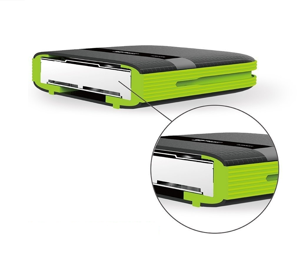 SILICON POWER SILICON POWER External HDD Armor A60 2.5p 4To USB 3.0 IPX4 Black