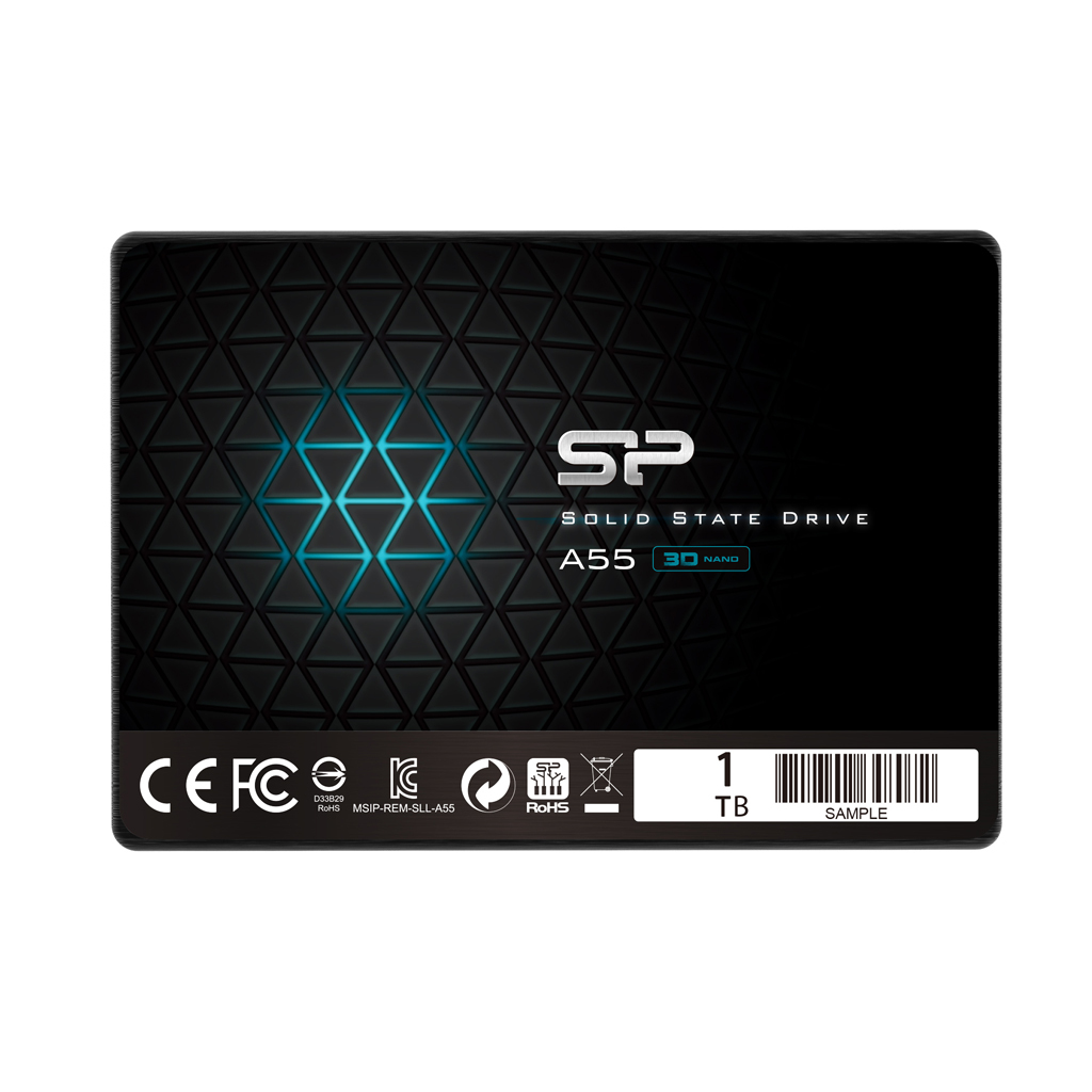 SILICON POWER Disque SSD Ace A55 1To - S-ATA 2,5