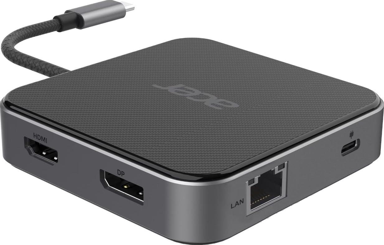 ACER 4in1 Type C dongle: 1 x HDMI + 2 x USB3.2 + 1 x US