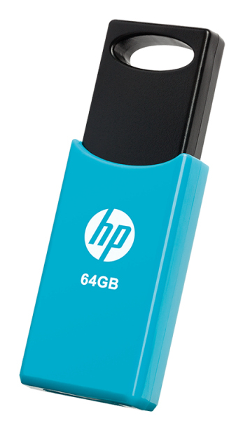 HP USB-Stick  64GB HP v212w 2.0 Flash Drive    (black/blue) retail