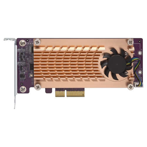 QNAP QNAP Dual M.2 22110/2280 SATA SSD expansion card for TS-531P TS-531X TS-831X TS-1635 TS-x31XU TS-x53B TS-563 TVS-x63 TS-x63U x73