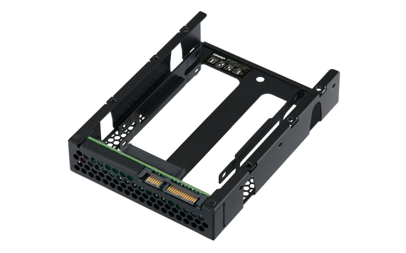 QNAP QNAP 3.5p SATA to dual 2.5p SATA drive adapter up to 9.5mm 2.5p drive height support HW RAID 0/1 JBOD Individual disk modes
