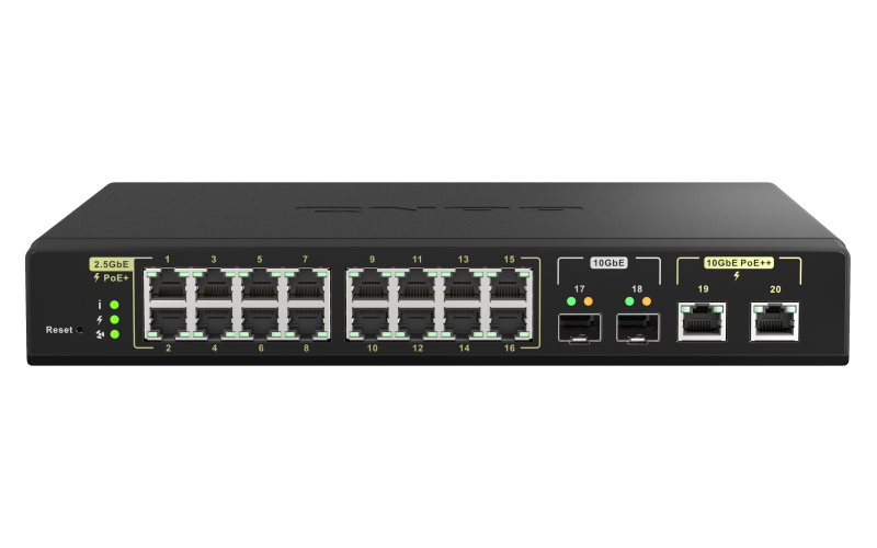 QNAP QSW-M2108-2S 8port 2.5Gbps 2port