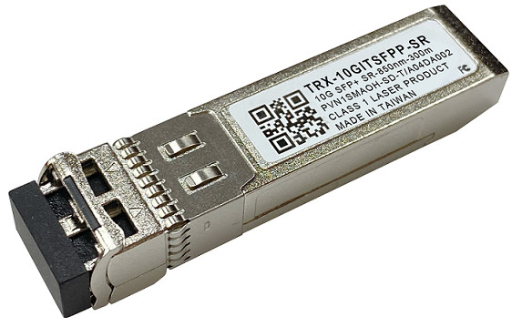 QNAP QNAP TRX-10GITSFPP-SR Optical Transceiver 10GbE SFP+ 850nm SR up to 300m