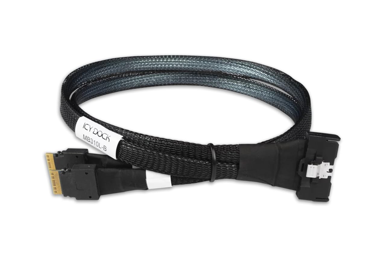 Icy Dock IcyDock Kabel MCIO 8i SFF-TA-1016 to 2x SlimSAS 4i 0,5Meter