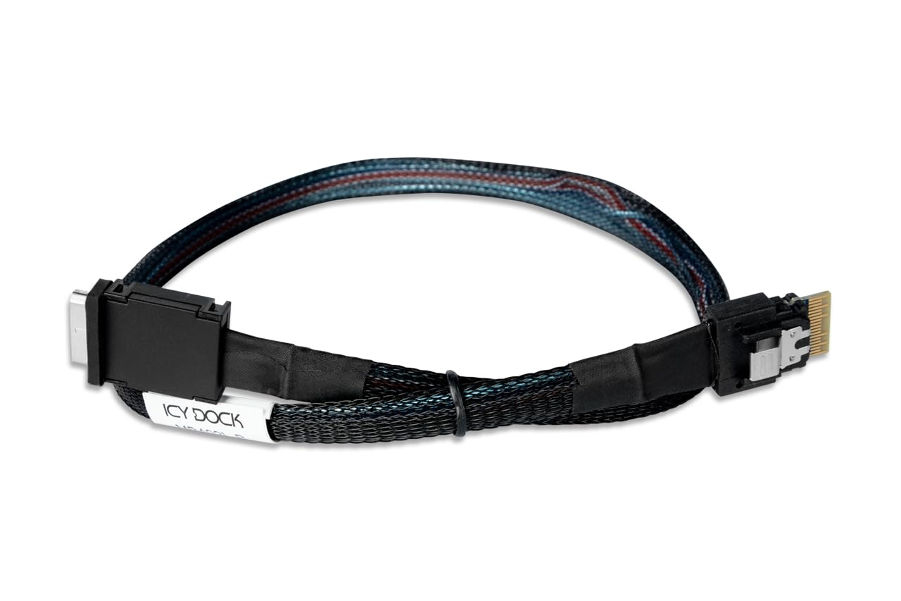 Icy Dock IcyDock Kabel SlimSAS 4i to OCulink 4i Cable, PCLe 4.0, 0.5M