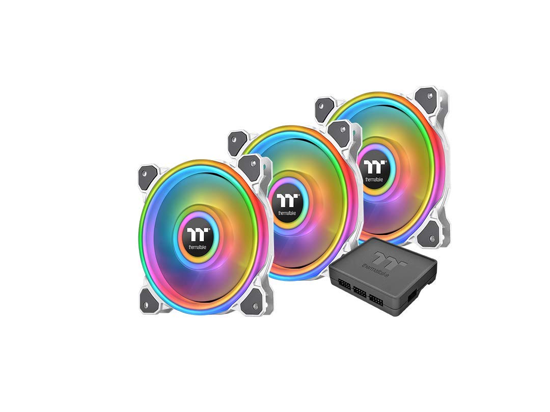 THERMALTAKE Riing Quad 12 RGB Radiator Fan White TT Premium Edition