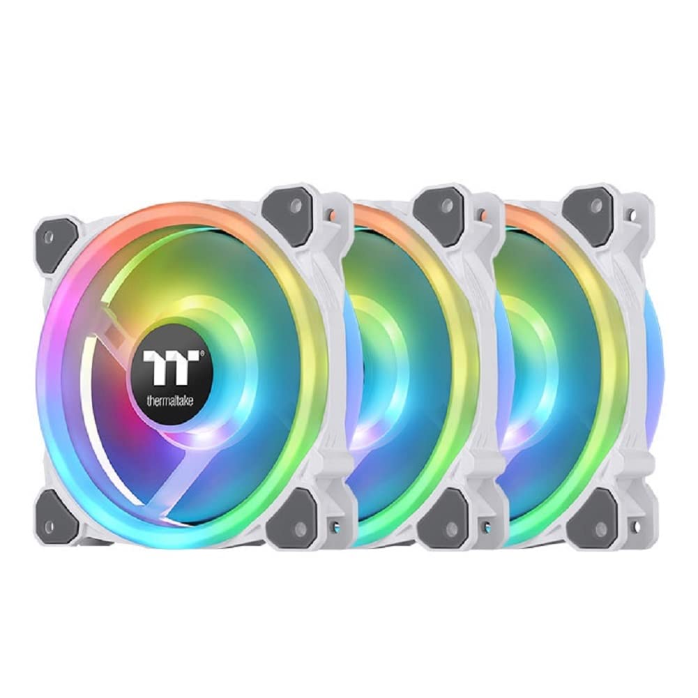 THERMALTAKE Riing Trio 12 RGB Radiateur Fan White TT Premium Edition
