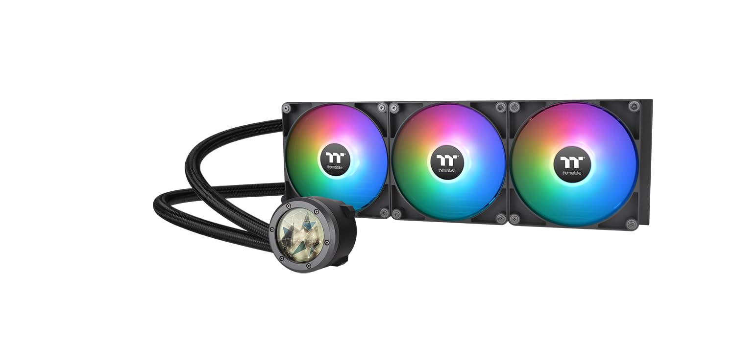 THERMALTAKE Kit Watercooling AIO TH V2 Ultra Sync RGB - 420mm (Noir) 