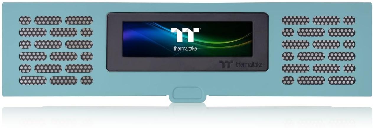 THERMALTAKE Extension de panneau LCD, tour 200 Turquoise