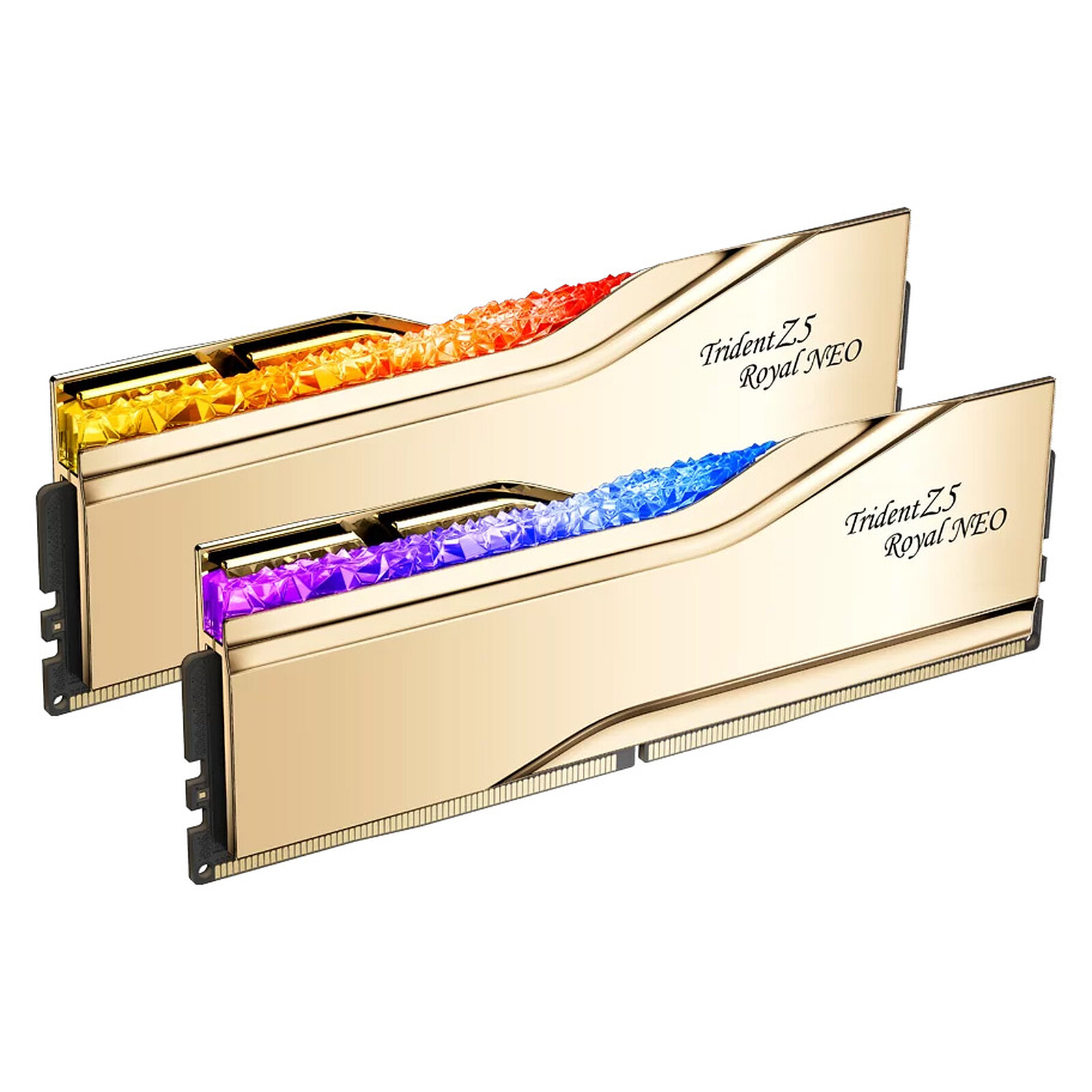 GSKILL Modèle du produit : Trident Z5 Royal Neo 32 Go (2 x 16 Go) DDR5 8000 MHz CL38