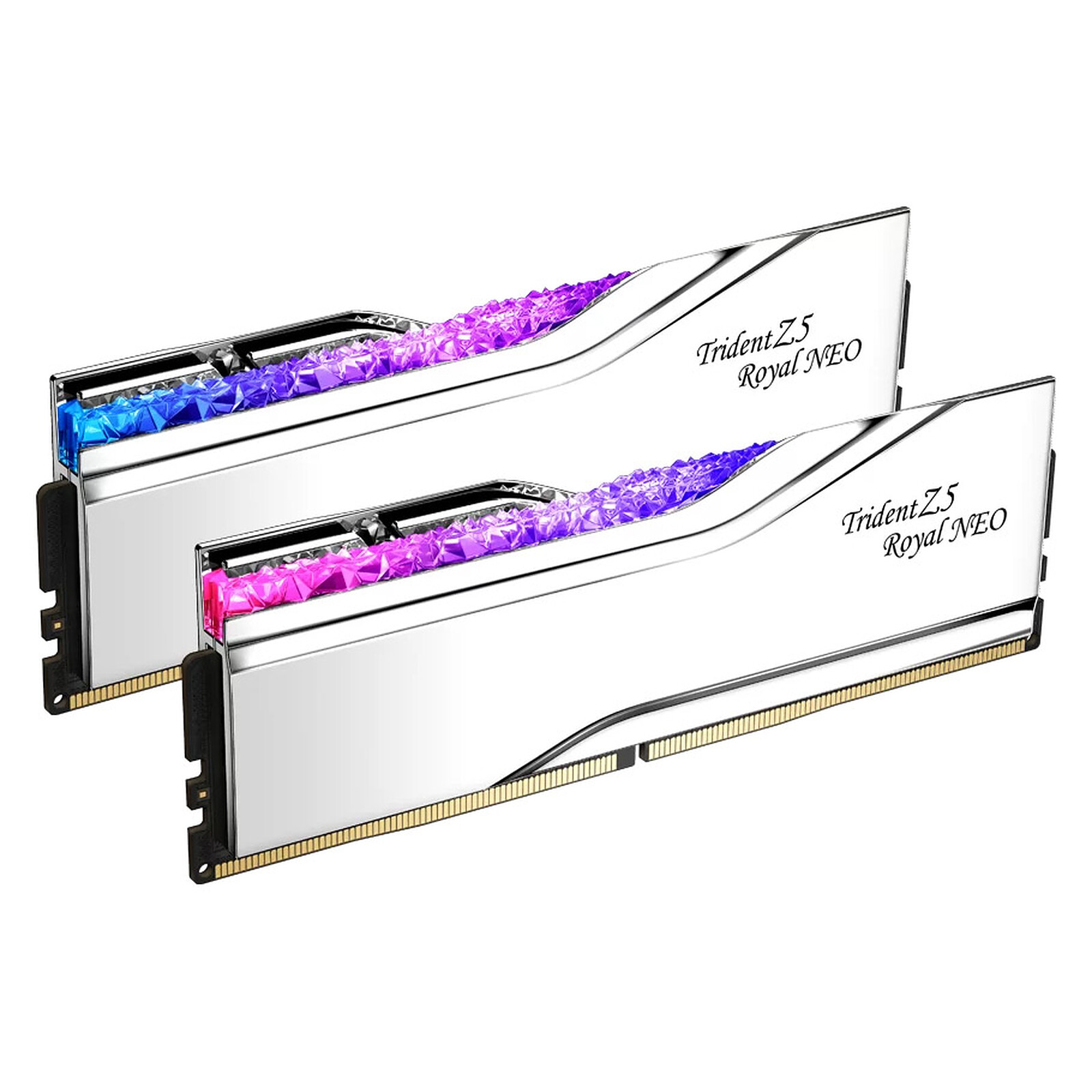 GSKILL Modèle du produit : Trident Z5 Royal Neo 32 Go (2 x 16 Go) DDR5 8000 MHz CL38