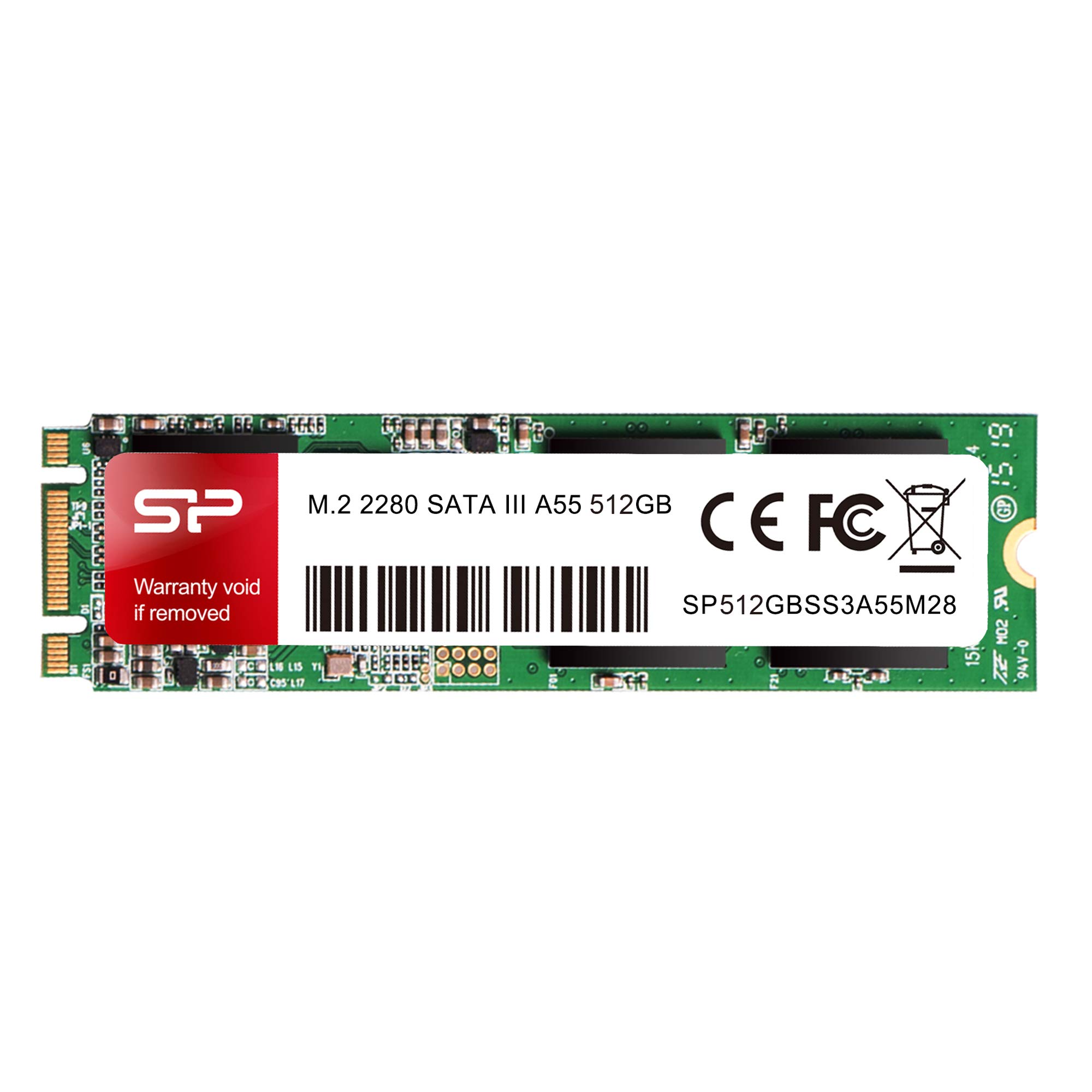 SILICON POWER - Modèle du produit : Disque SSD Ace A55 512Go