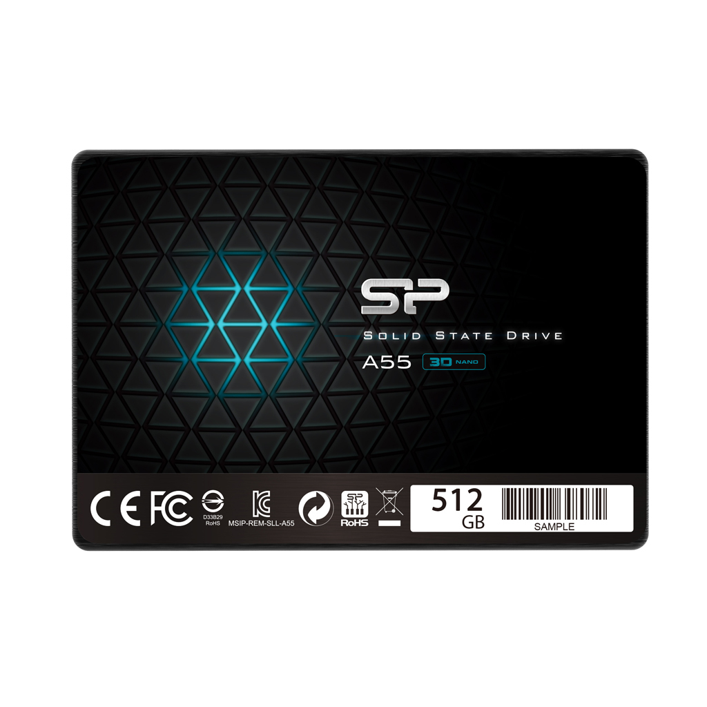 SILICON POWER Disque SSD Ace A55 4To - S-ATA 2,5