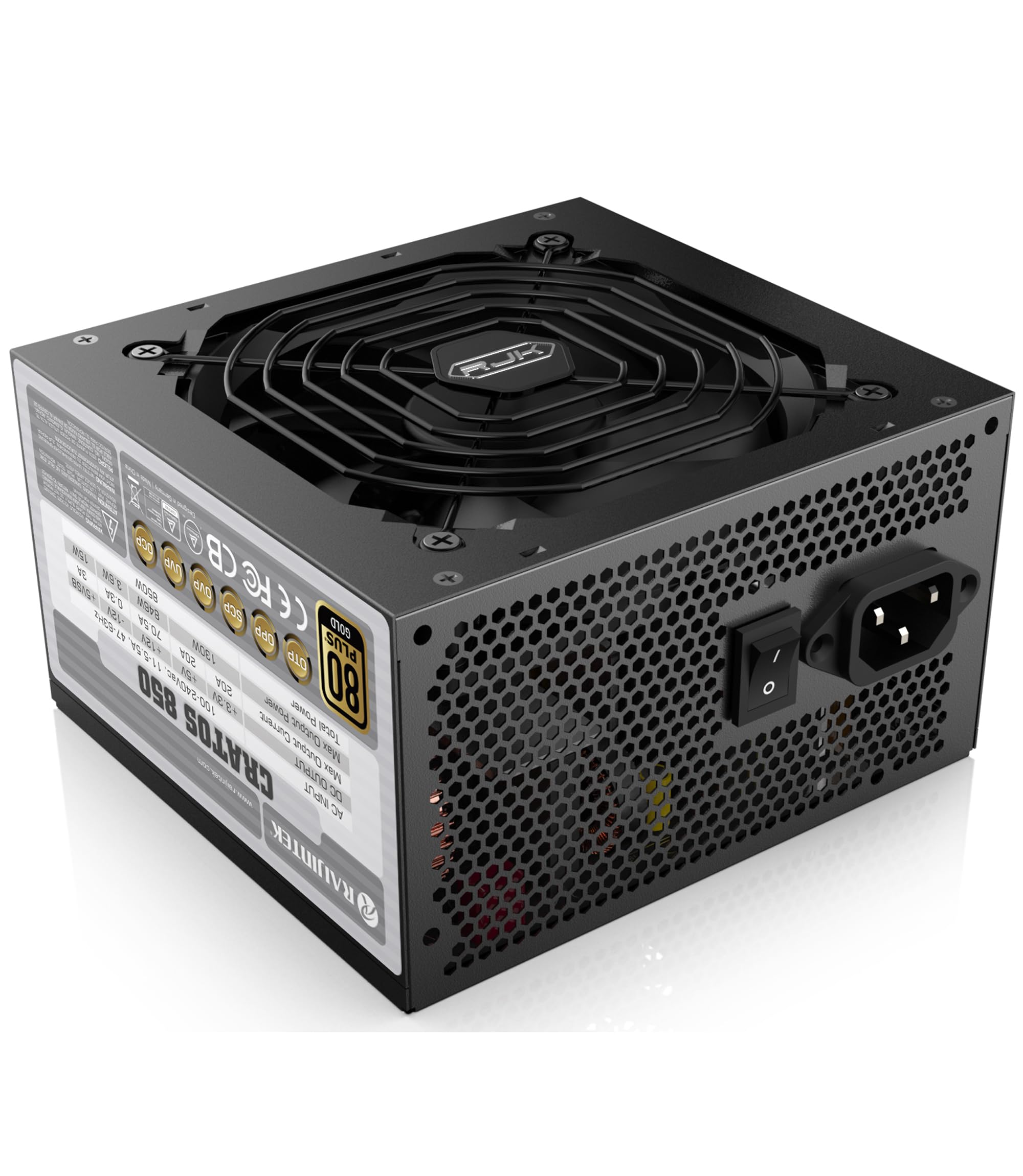 RAIJINTEK CRATOS 850 BLACK