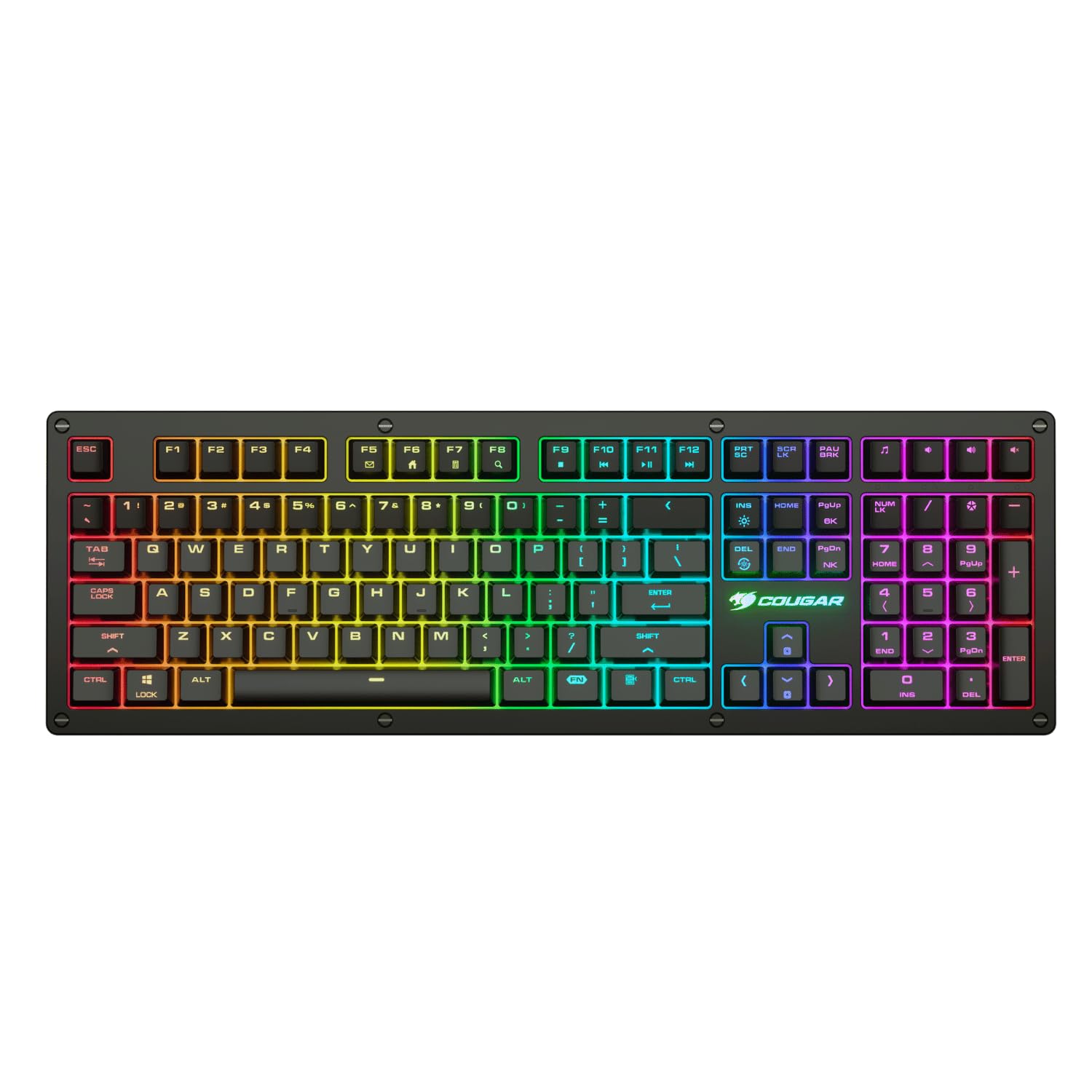 Cougar Nom du produit: Clavier Gamer mécanique Puri RGB (Noir)