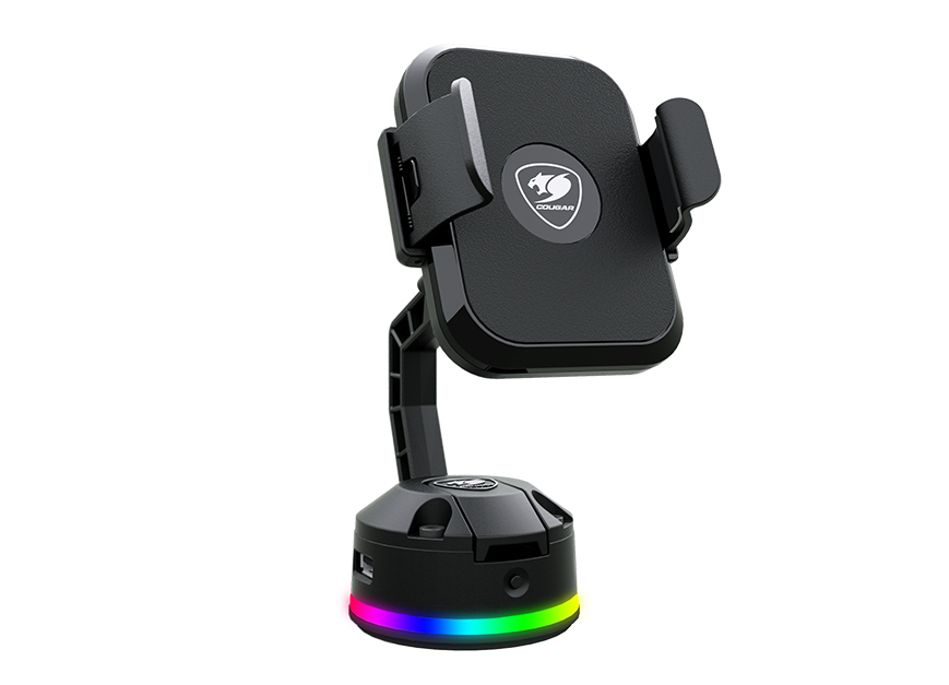 Cougar Gaming Support de téléphone à ventouse Cougar Bunker M RGB (Noir)