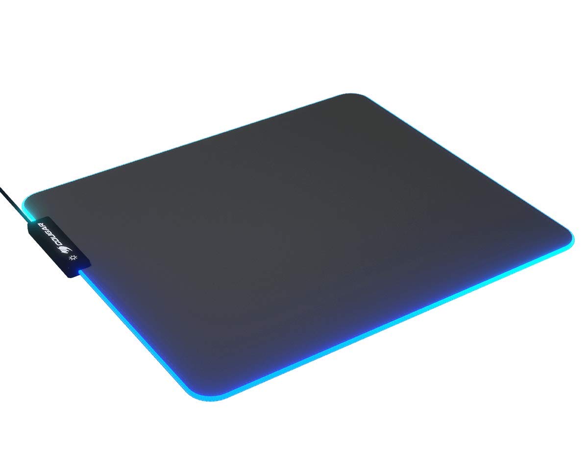 Cougar Cougar Tapis de Souris Neon RGB - Taille M (Noir)