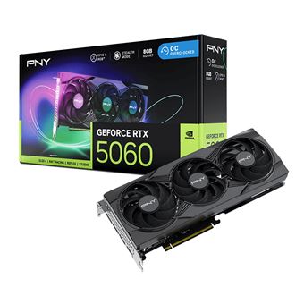 PNY Carte Graphique PNY Nvidia GeForce RTX 5060 8G ARGB OC