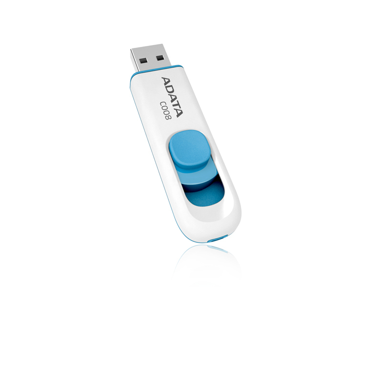 ADATA ADATA 32GB C008 lecteur USB flash 32 Go USB Type-A 2.0 Bleu, Blanc
