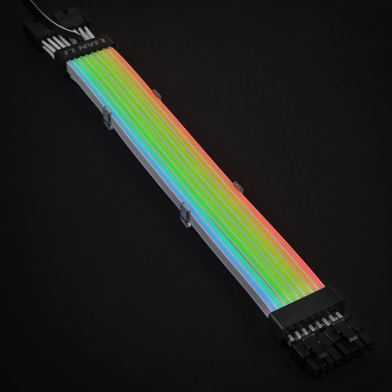 LIAN LI Câble d'alimentation VGA RGB PCIe 8 broches Strimer Plus