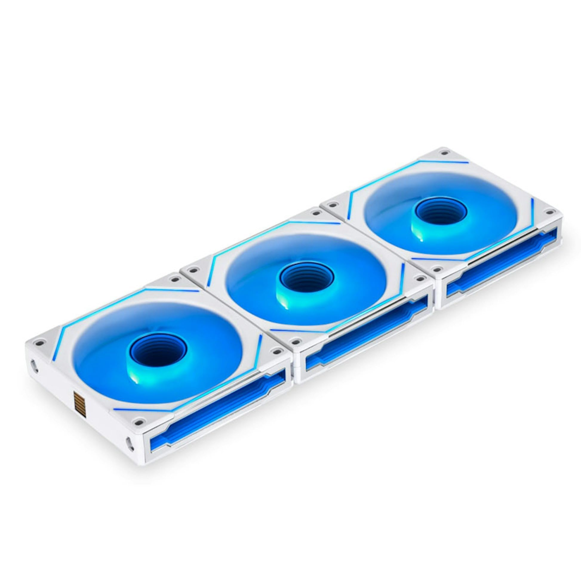 LIAN LI UNI FAN SL-INF 120 ARGB Reverse Blade PWM Ventilateur, 3 Pack inkl. Controller