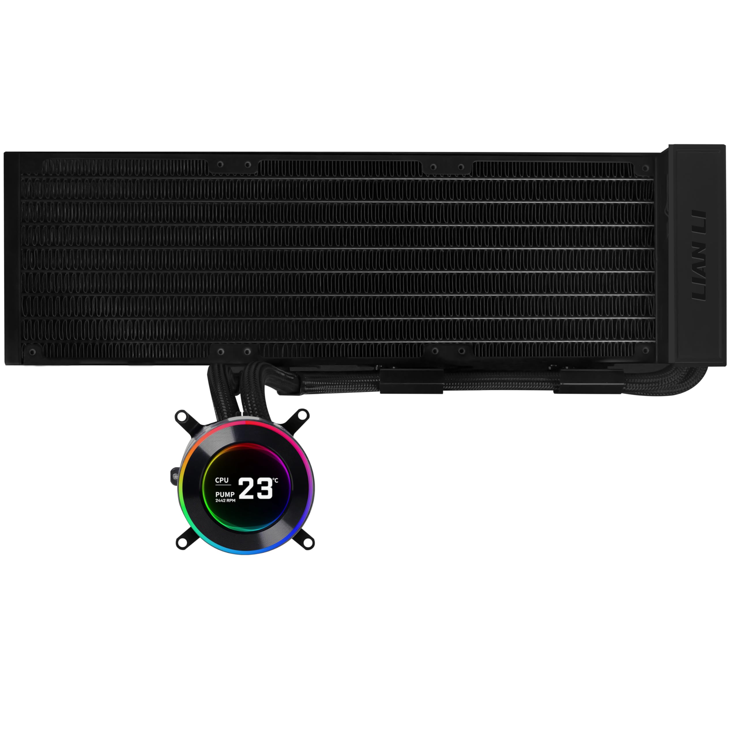 LIAN LI HYDROSHIFT II LCD-C 360N Fanless ARGB AiO Wasserkühlung