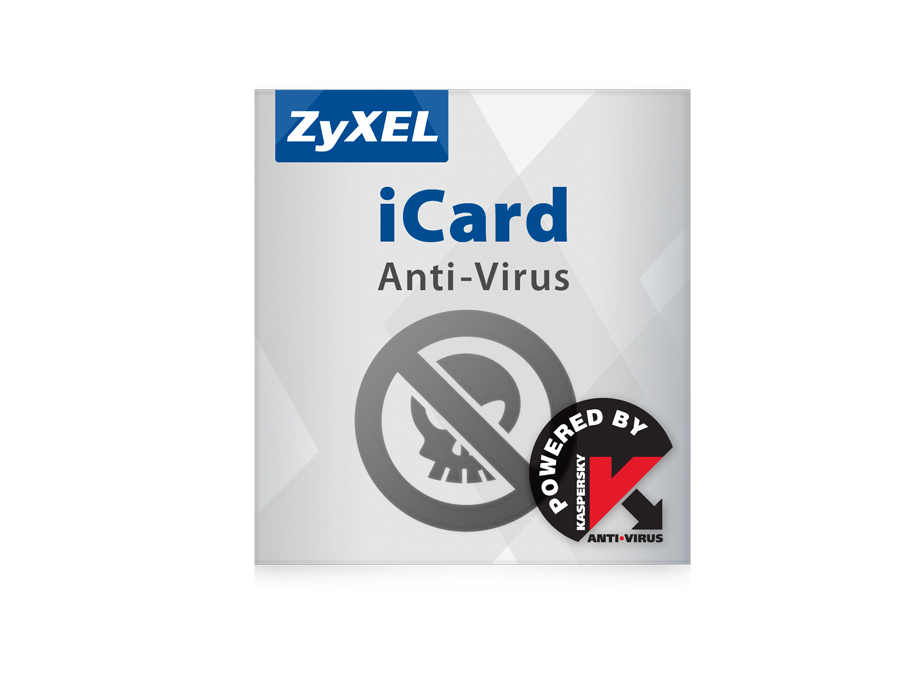 ZyXEL ZyXEL E-iCard 1 J. USG110 & ZyWall110 Kaspersky AV