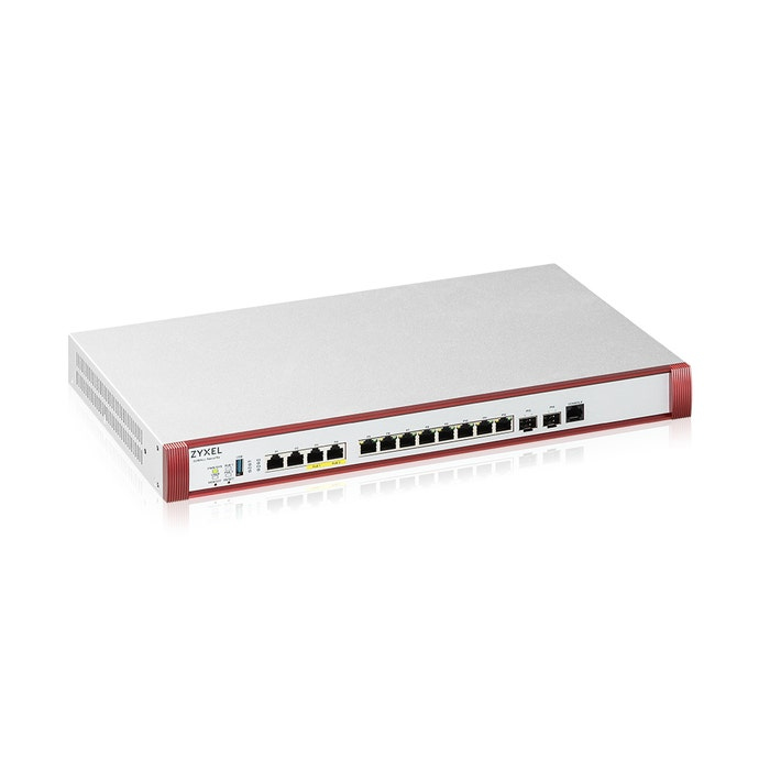 ZyXEL USG FLEX700 H Series User-definable ports with 2*2.5G 2*10G( PoE+) & 8*1G 2*SFP+ 1*USB with 1 YR Security bundle