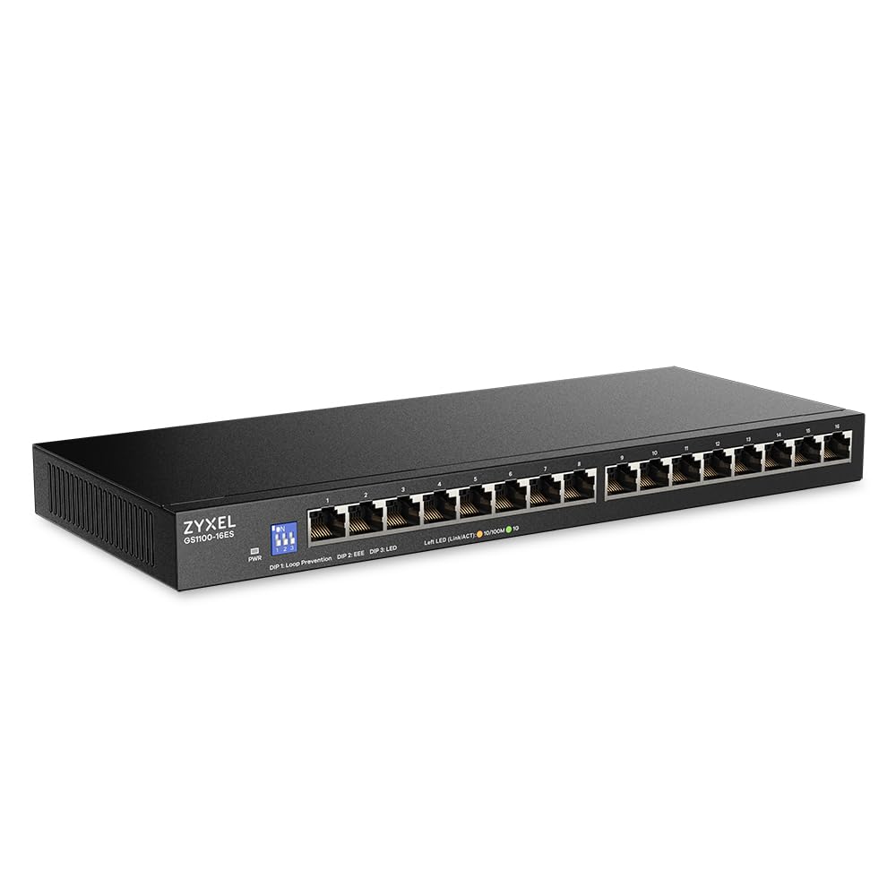 ZyXEL Zyxel GS1100-16ES Slimline 16 port Gigabit