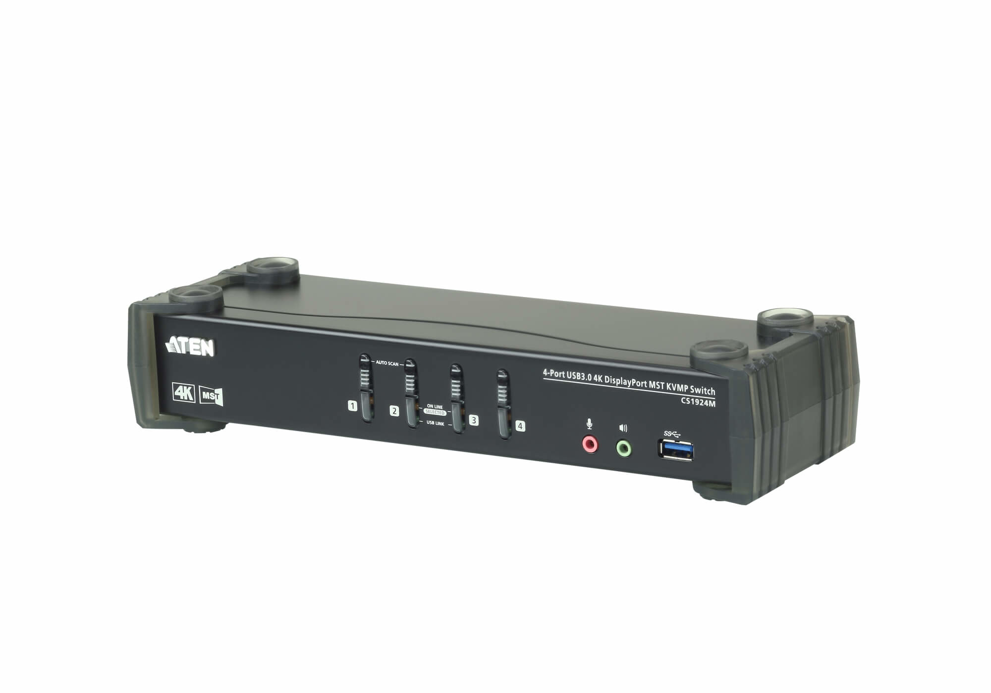 Aten Aten CS1924M switch KVM Double écran DP 1.2 + HDMI 2.0/USB- 4 ports