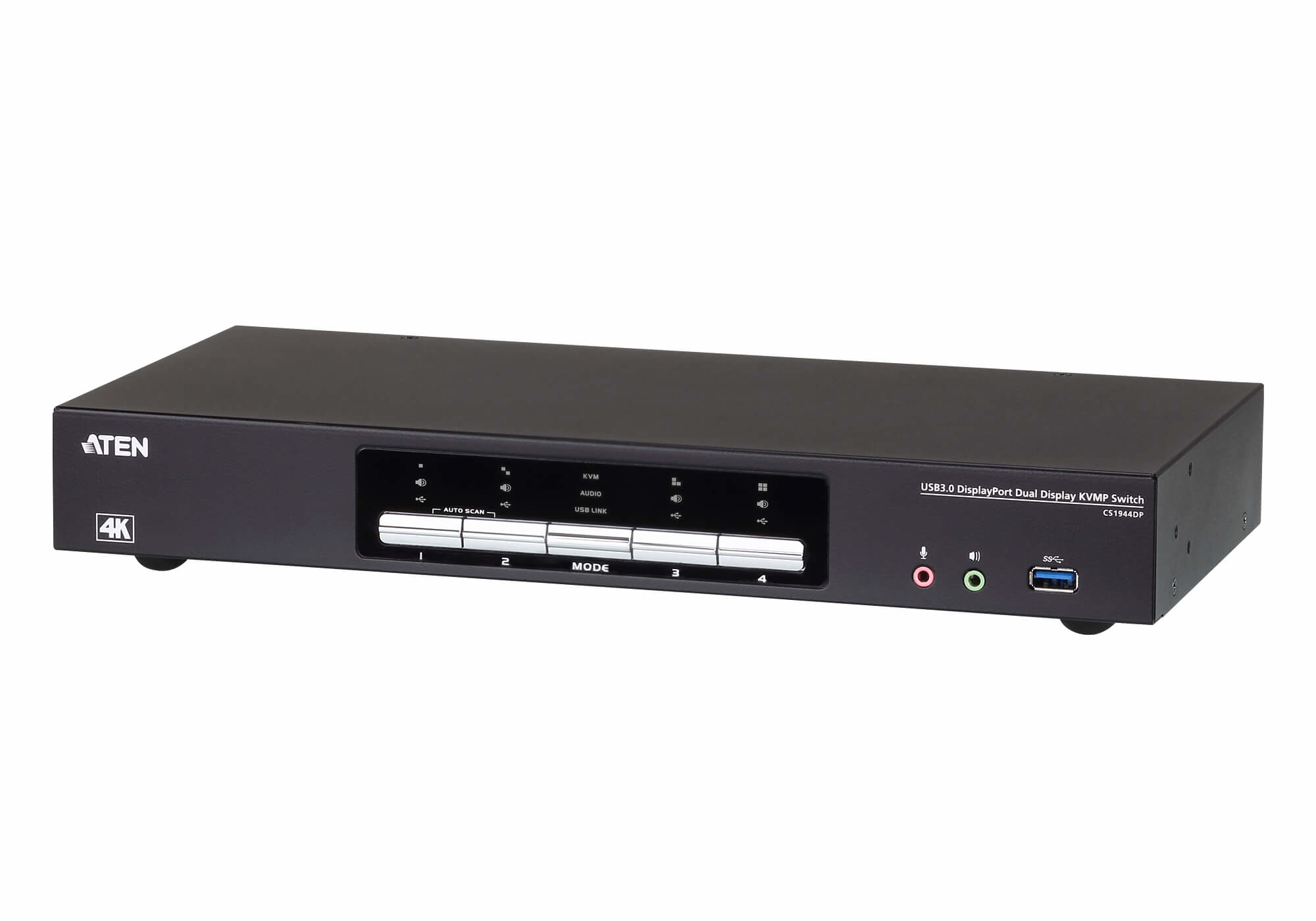 Aten CS1944DP KVM DisplayPort Dual-View / USB 3.0