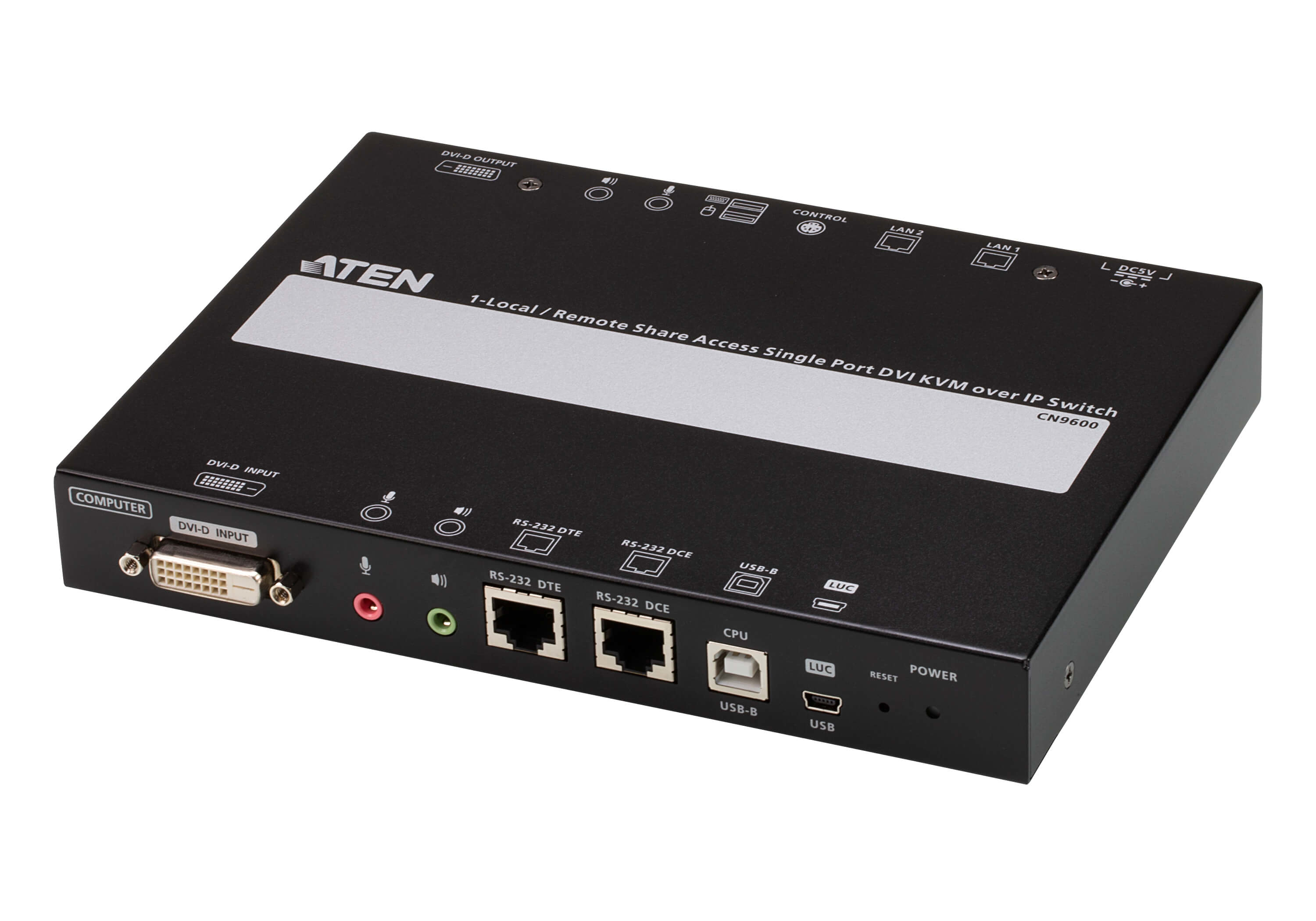 Aten CN9600 Accès à distance KVM IP DVI/USB/Audio Virtual Média