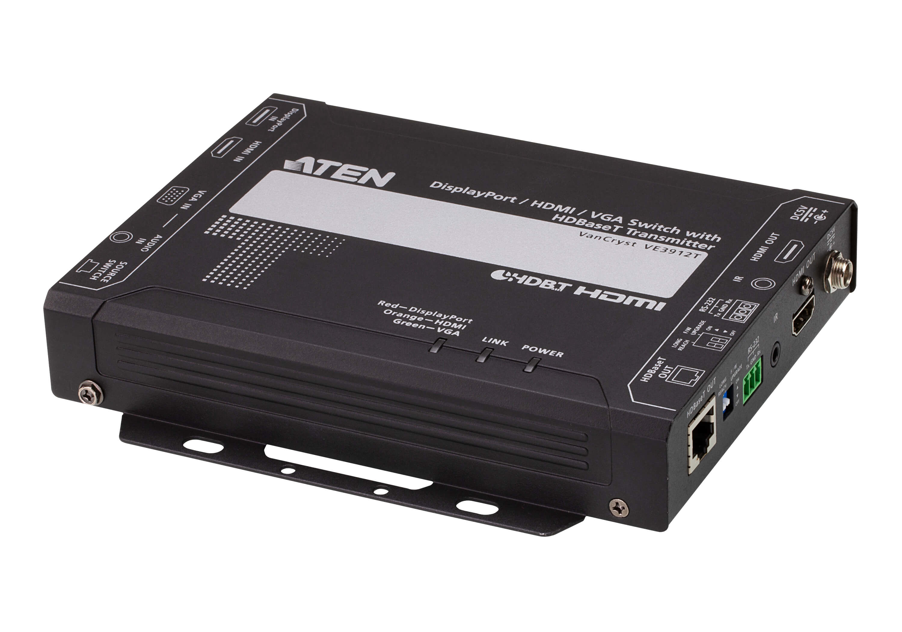 Aten VE3912T transmetteur DP, VGA, HDMI HDBaseT sur 100m