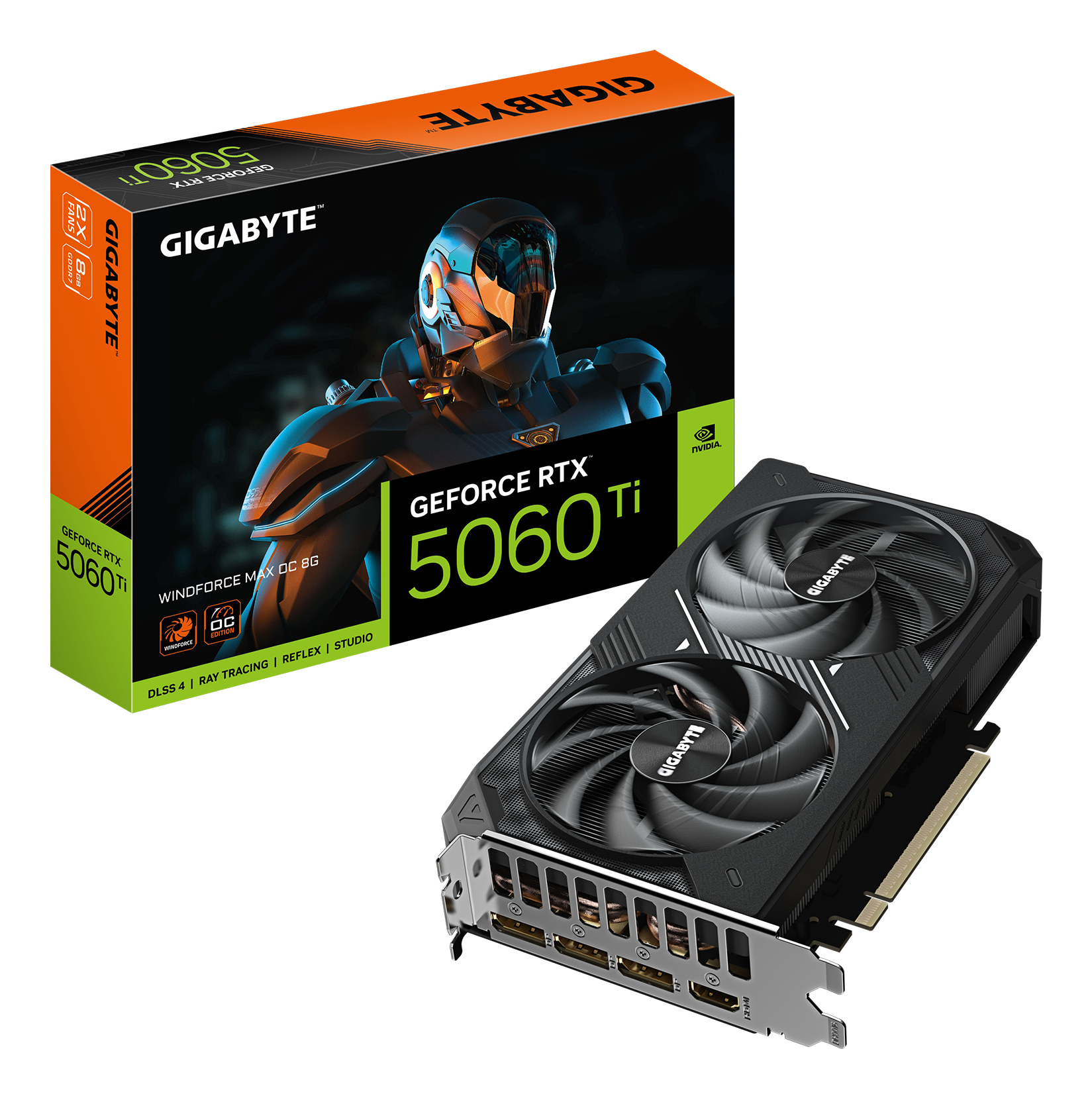 Gigabyte GIGABYTE GeForce RTX 5060 Ti Eagle MAX OC 8G, 8192 MB GDDR7