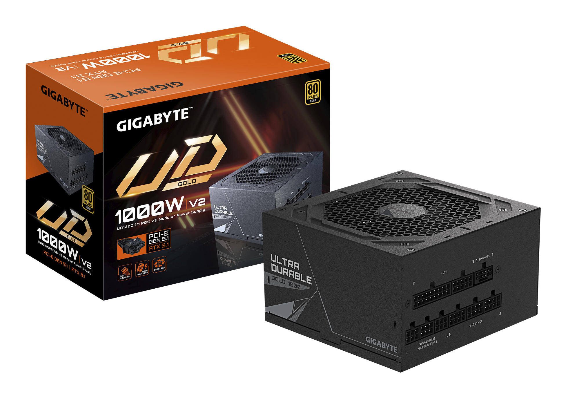Gigabyte GP-UD1000GM PG5 1000W rev.2.0 (schwarz