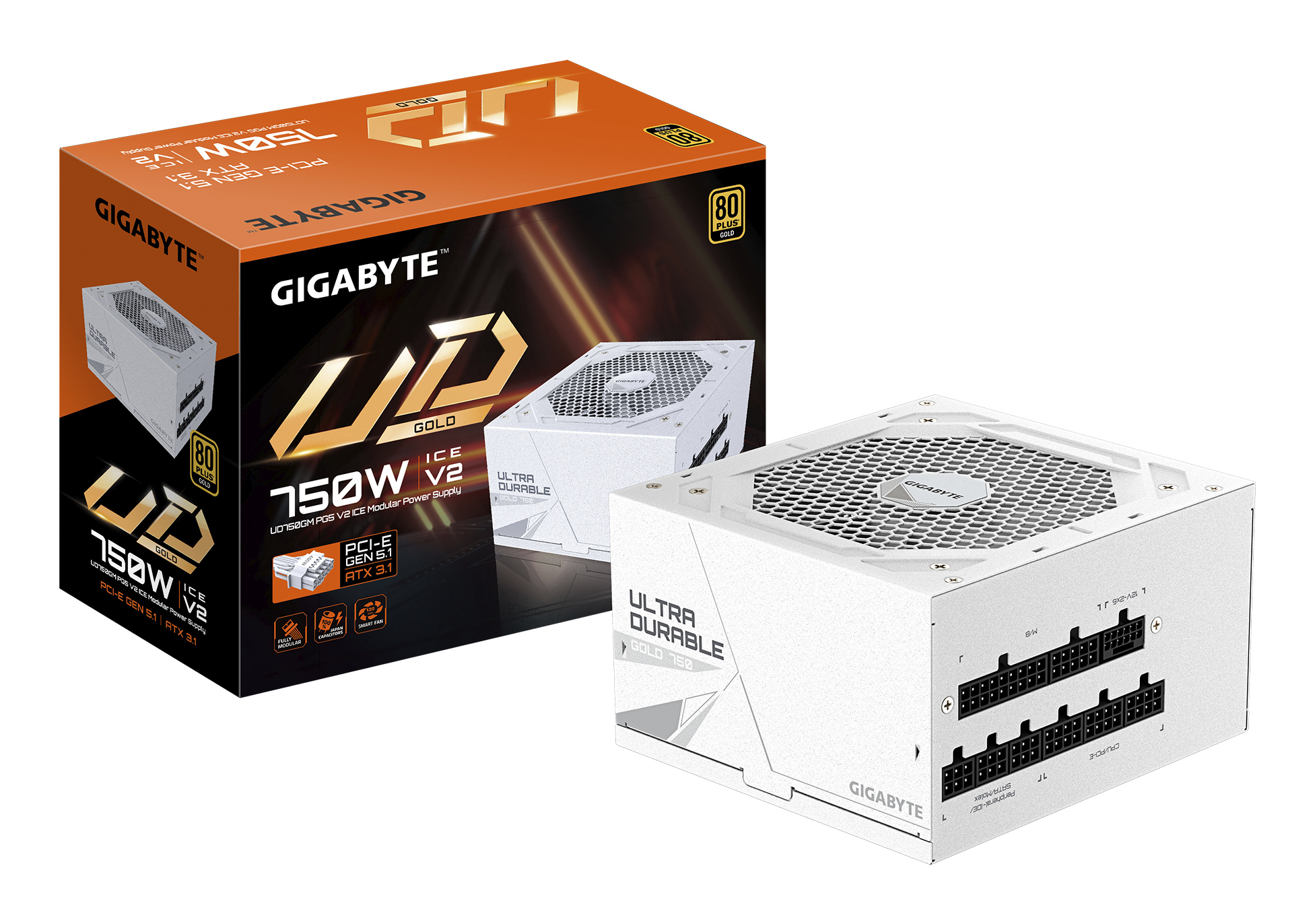 Gigabyte Netzteil UD750GM PG5 ICE    750Watt