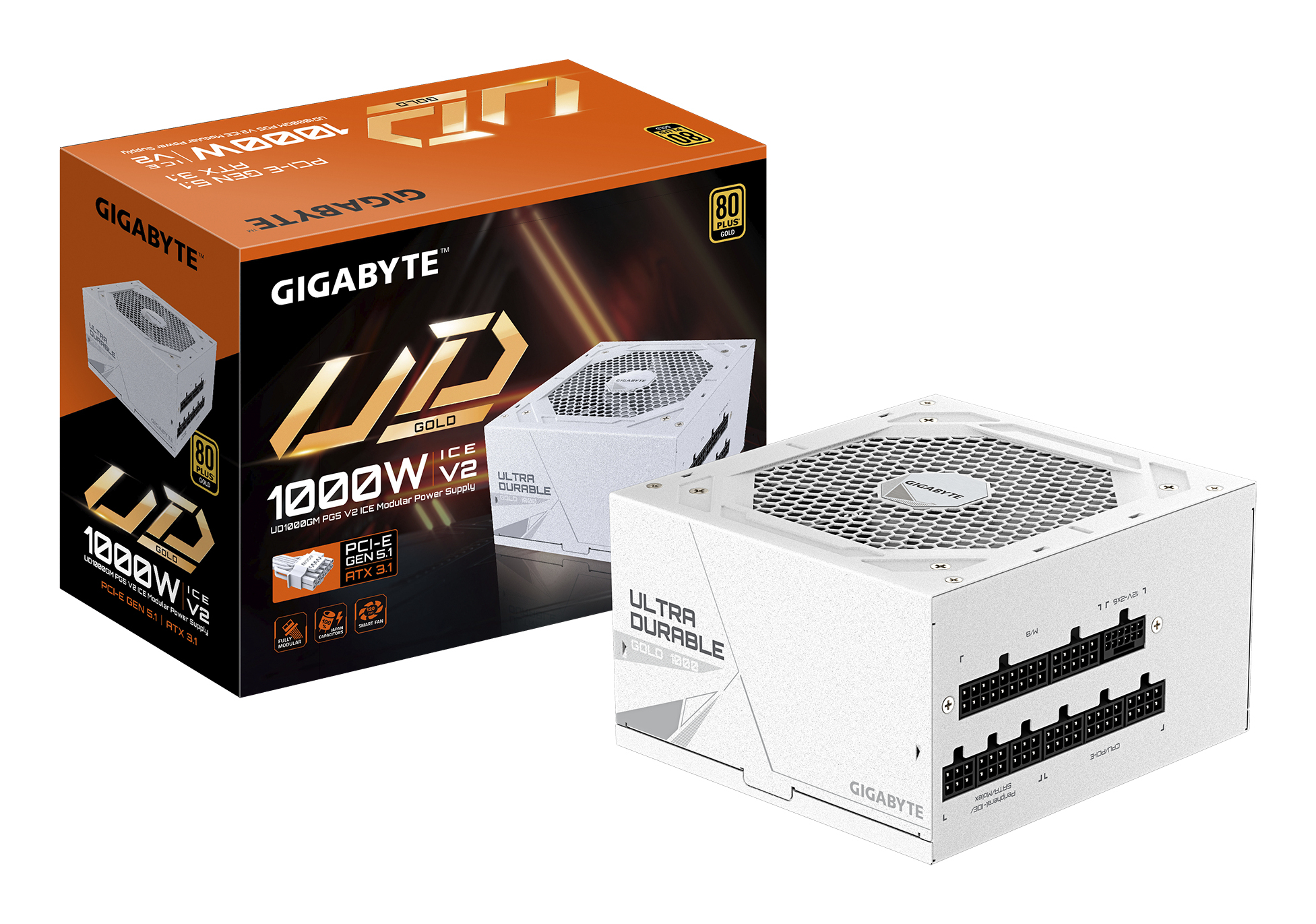 Gigabyte Netzteil UD1000GM PG5 ICE   1000Watt