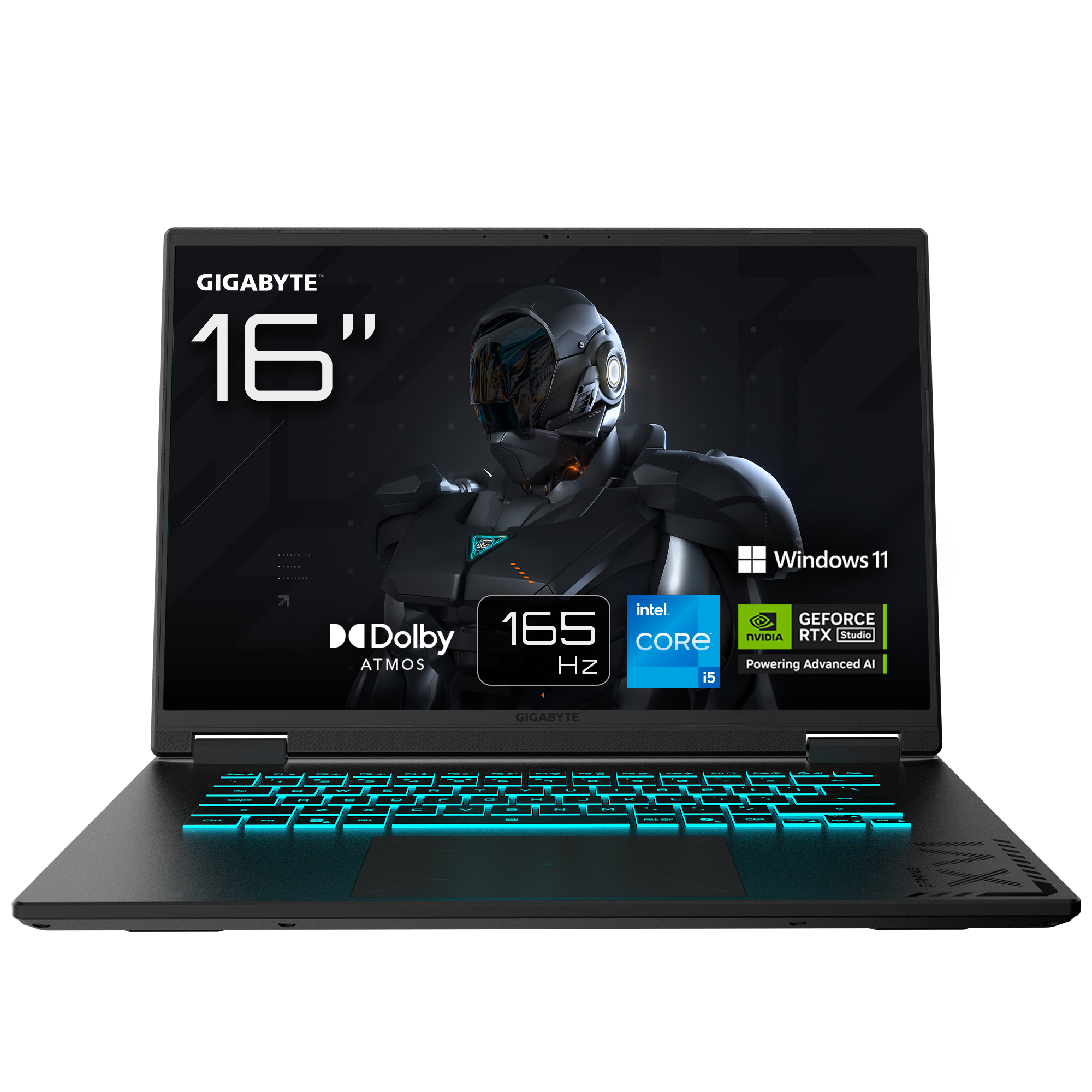 Gigabyte PC Portable Gaming A16 16 pouces 165Hz Intel Core i7 16 Go RAM 1 To SSD