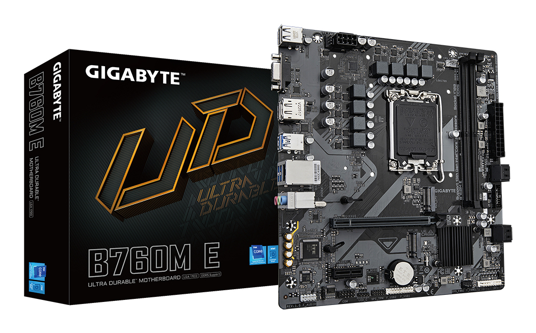 Gigabyte B760M E                     (B760,S1700,mATX,DDR5)