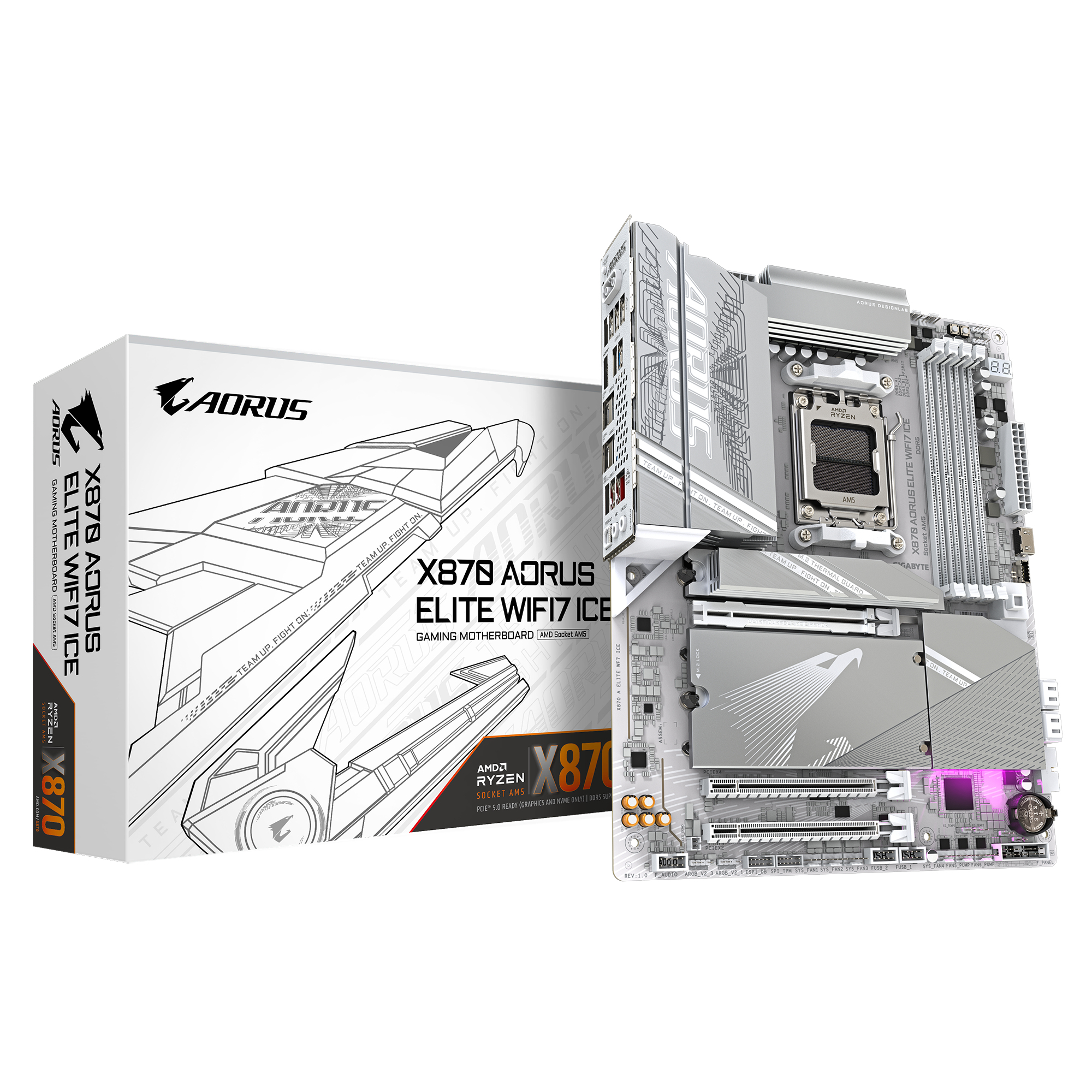 AORUS Gigabyte X870 AORUS ELITE WIFI7 ICE