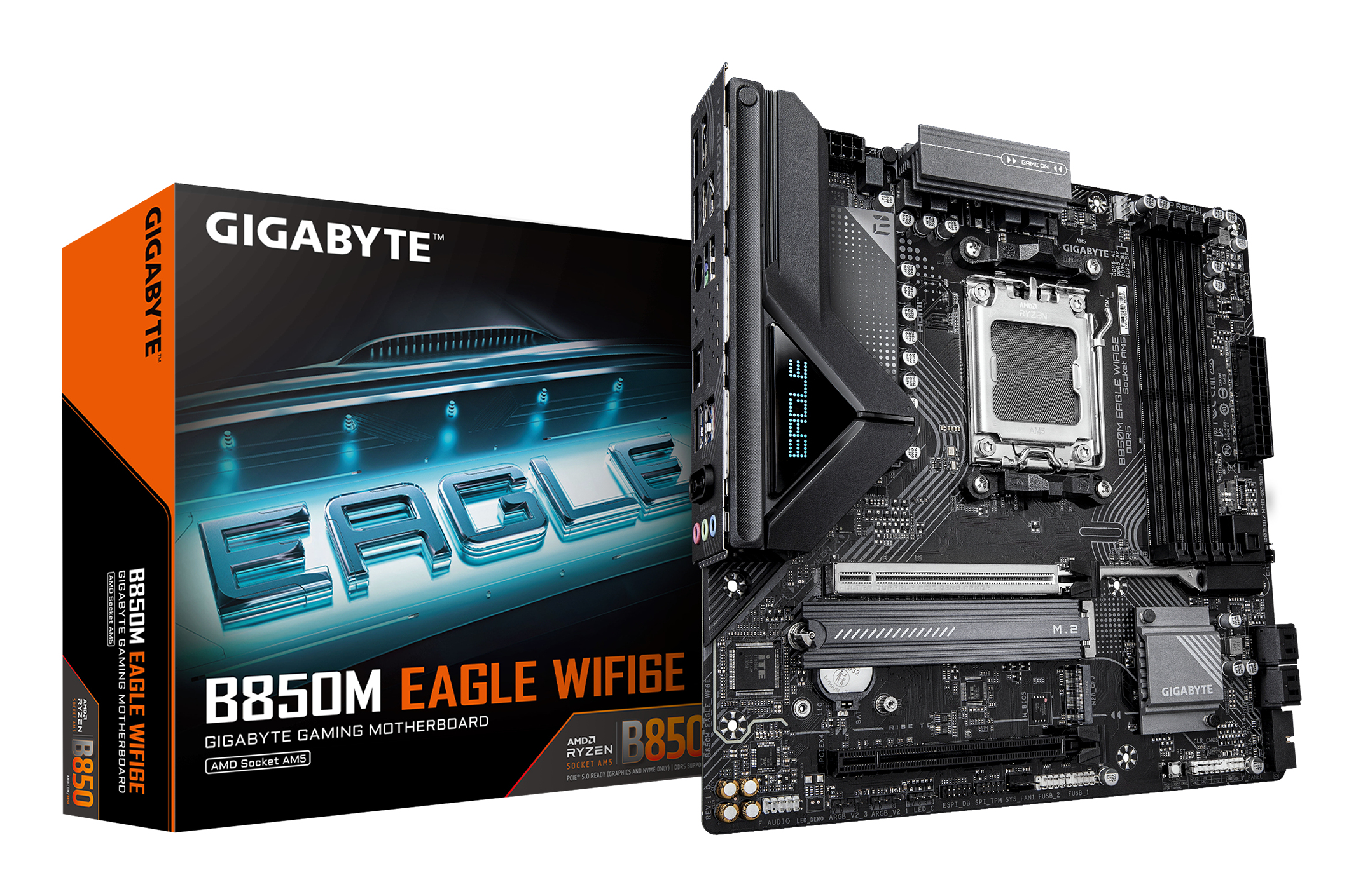 Gigabyte B850M Eagle WiFi6E          (B850,AM5,mATX,DDR5)