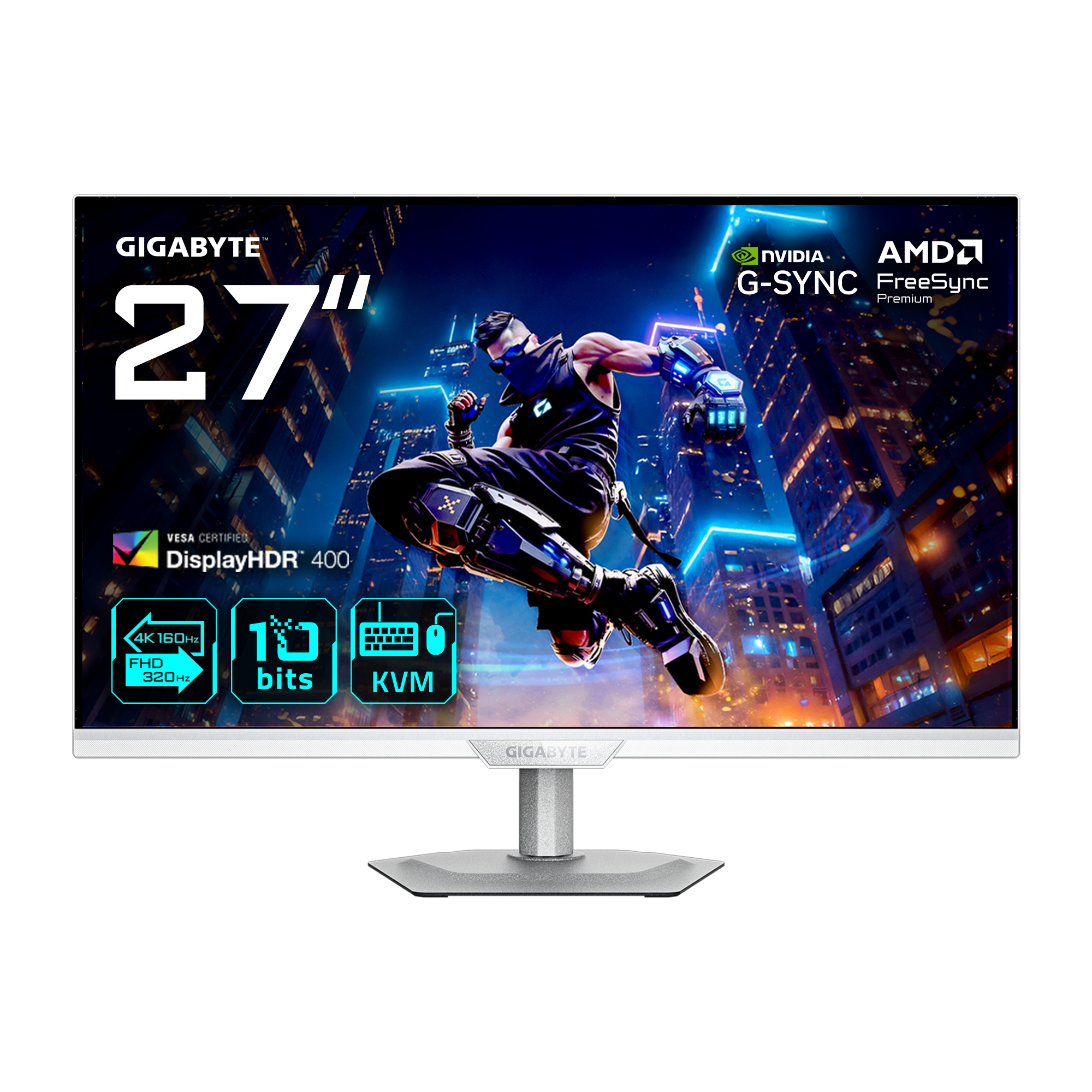 Gigabyte Écran PC Gaming M27UP ICE 27 Pouces 4K UHD